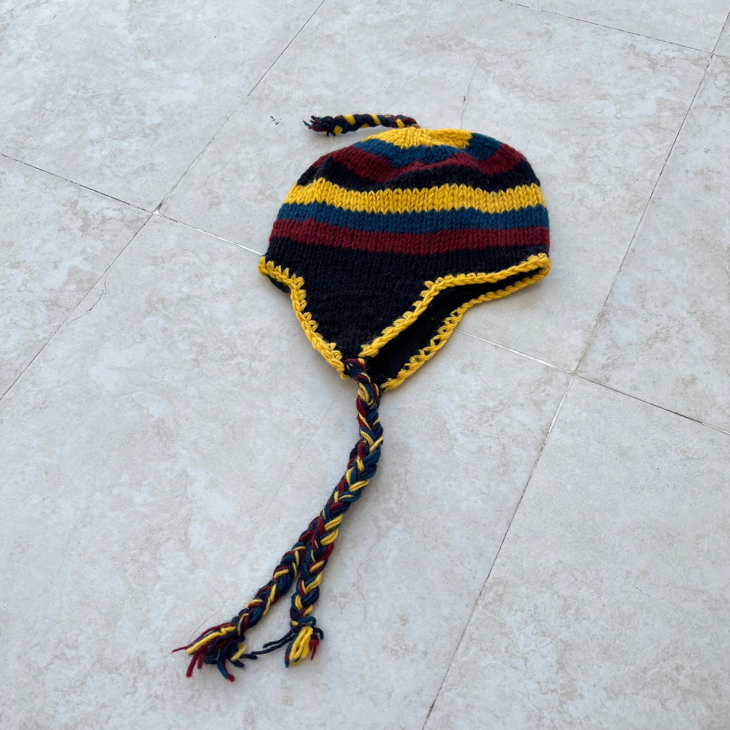 Winter Cap with braids