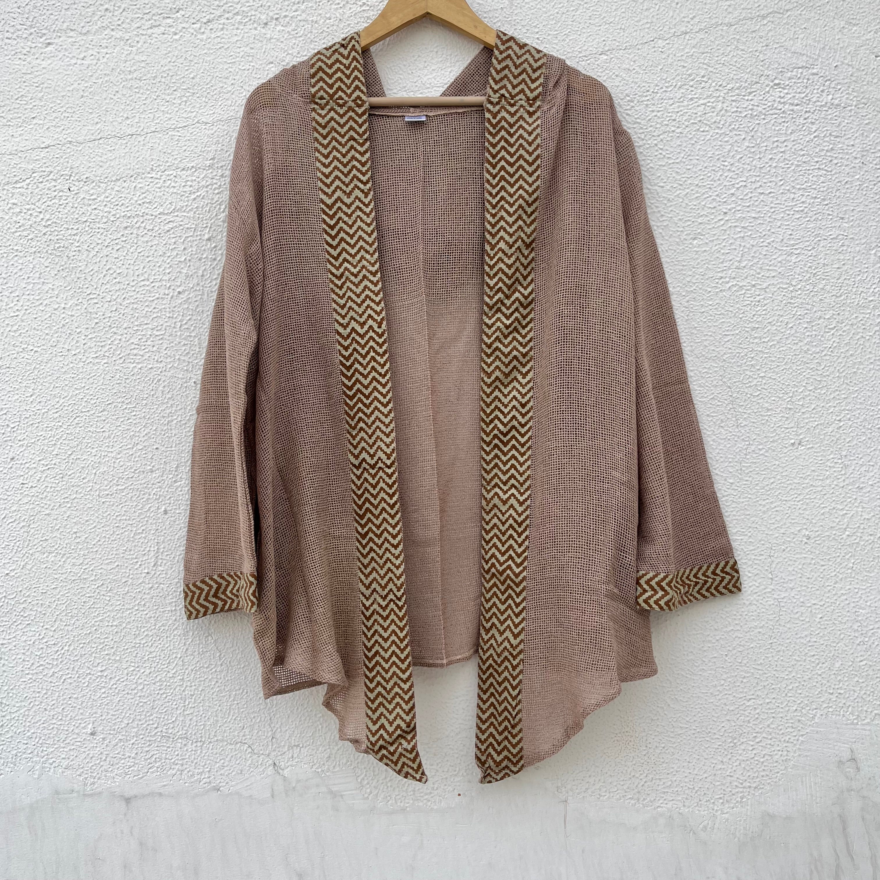 Kabira Cotton Shrug - Light Sand