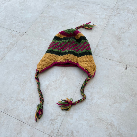 Winter Cap with braids