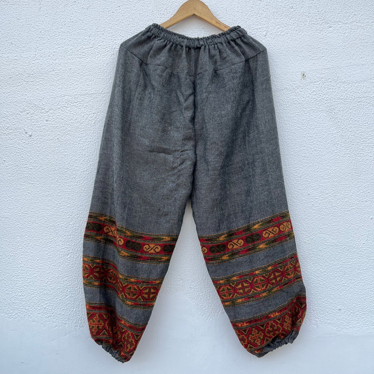 Combo Set - 3 Patti Poncho + 3 Patti Pants (Grey)