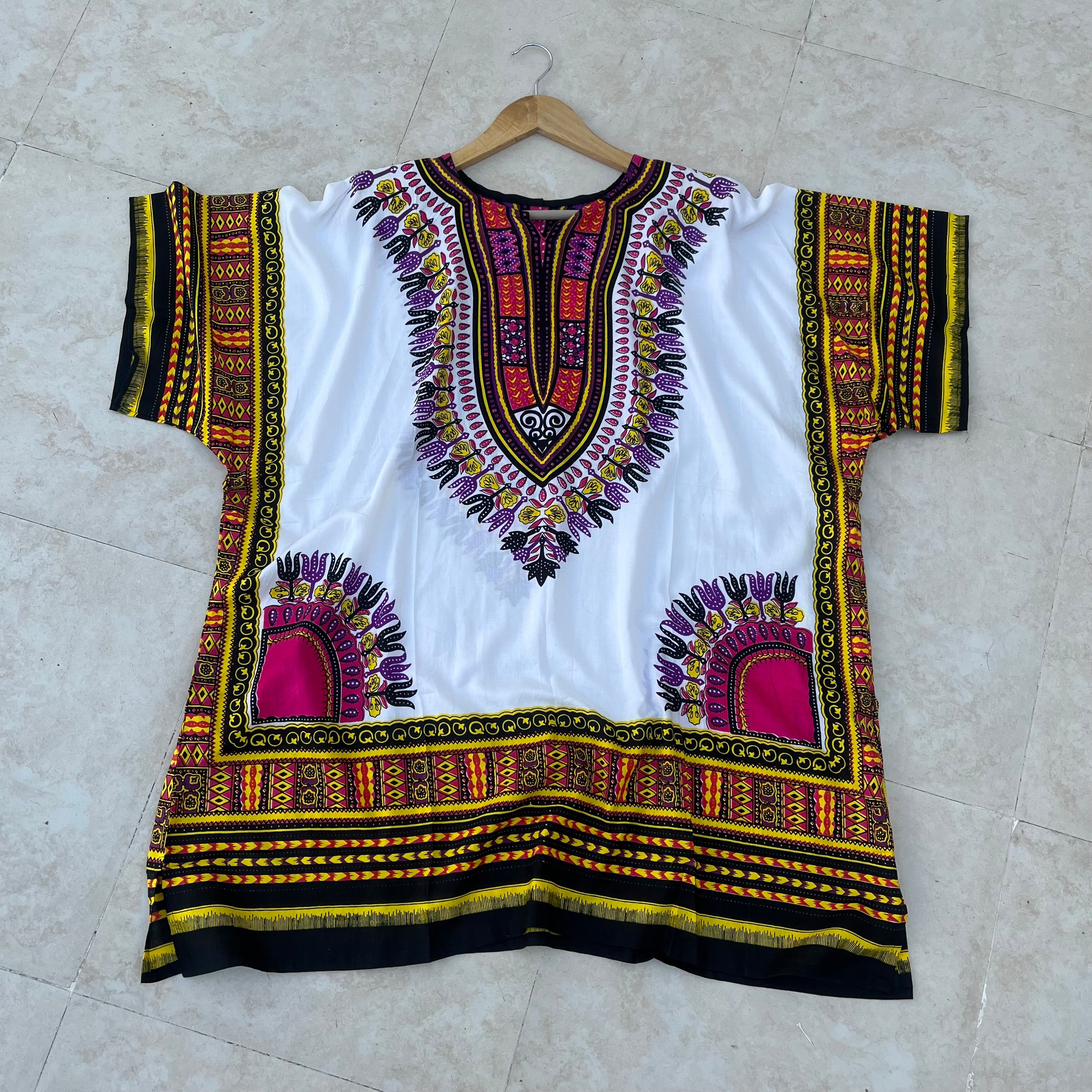 Dashiki Shirt - White