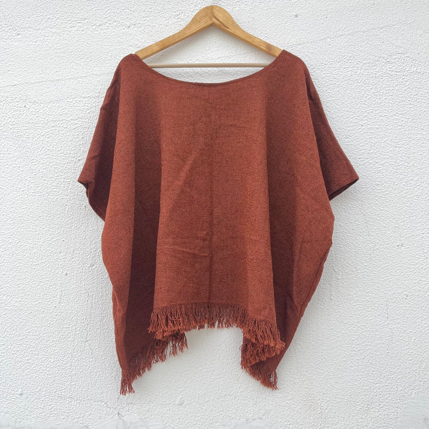 Fakira Cotton Top- Rust Orange