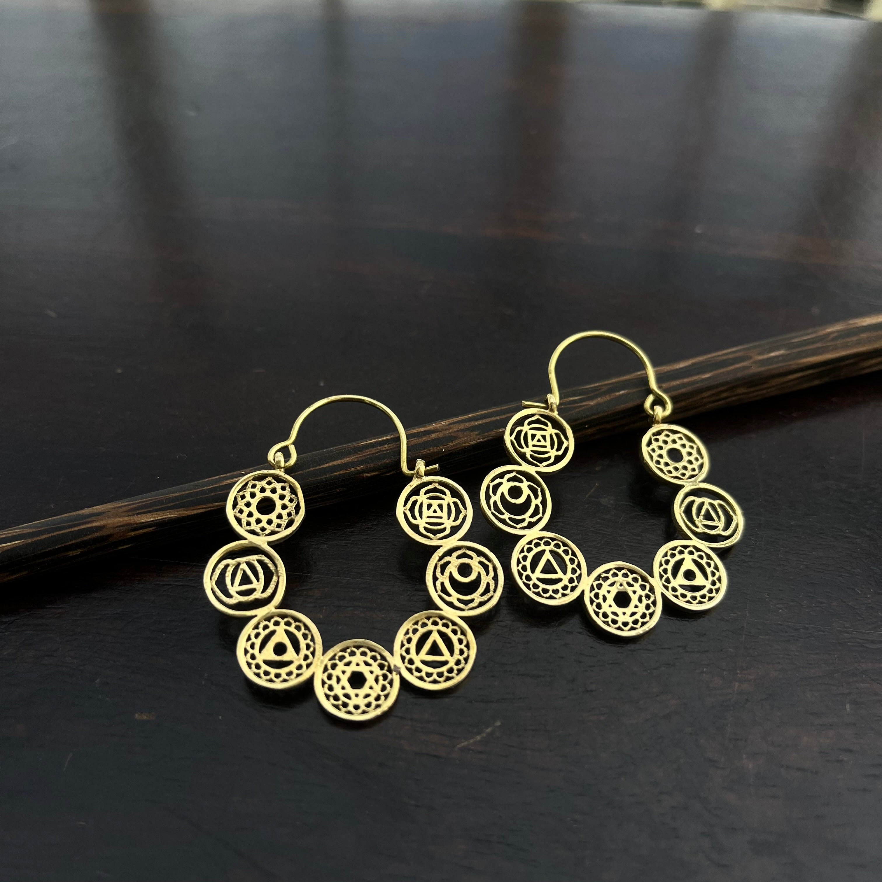 7 Chakra Earrings