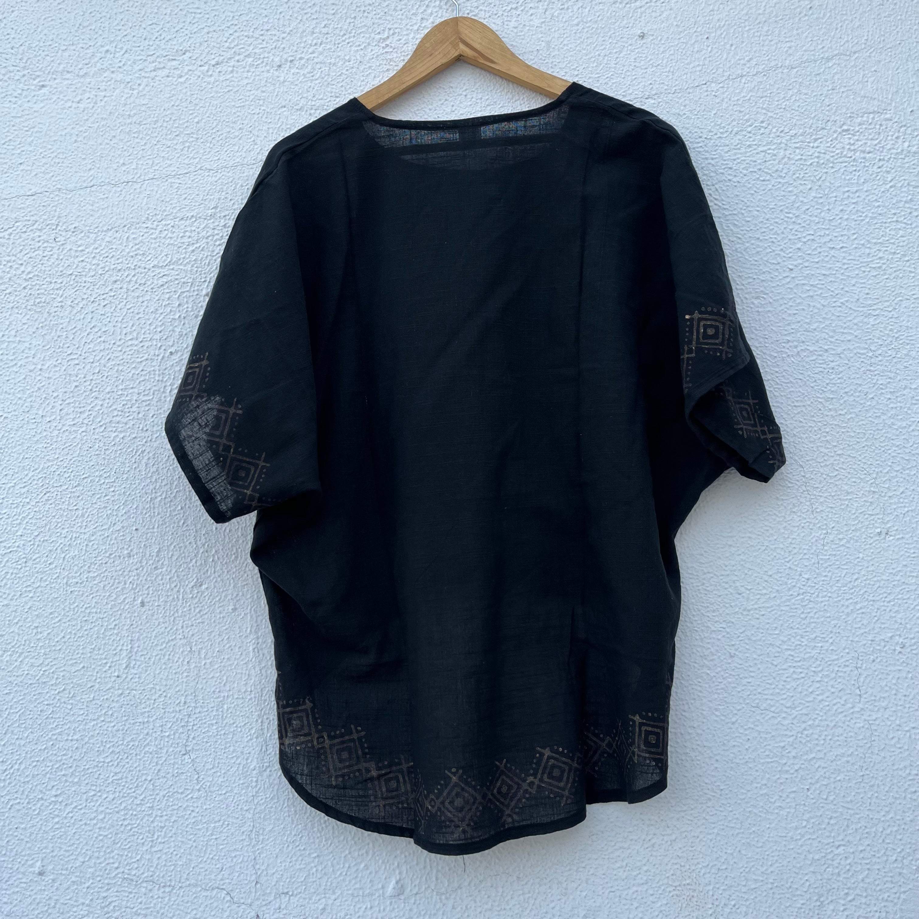 Aawara Cotton Top- Midnight Black