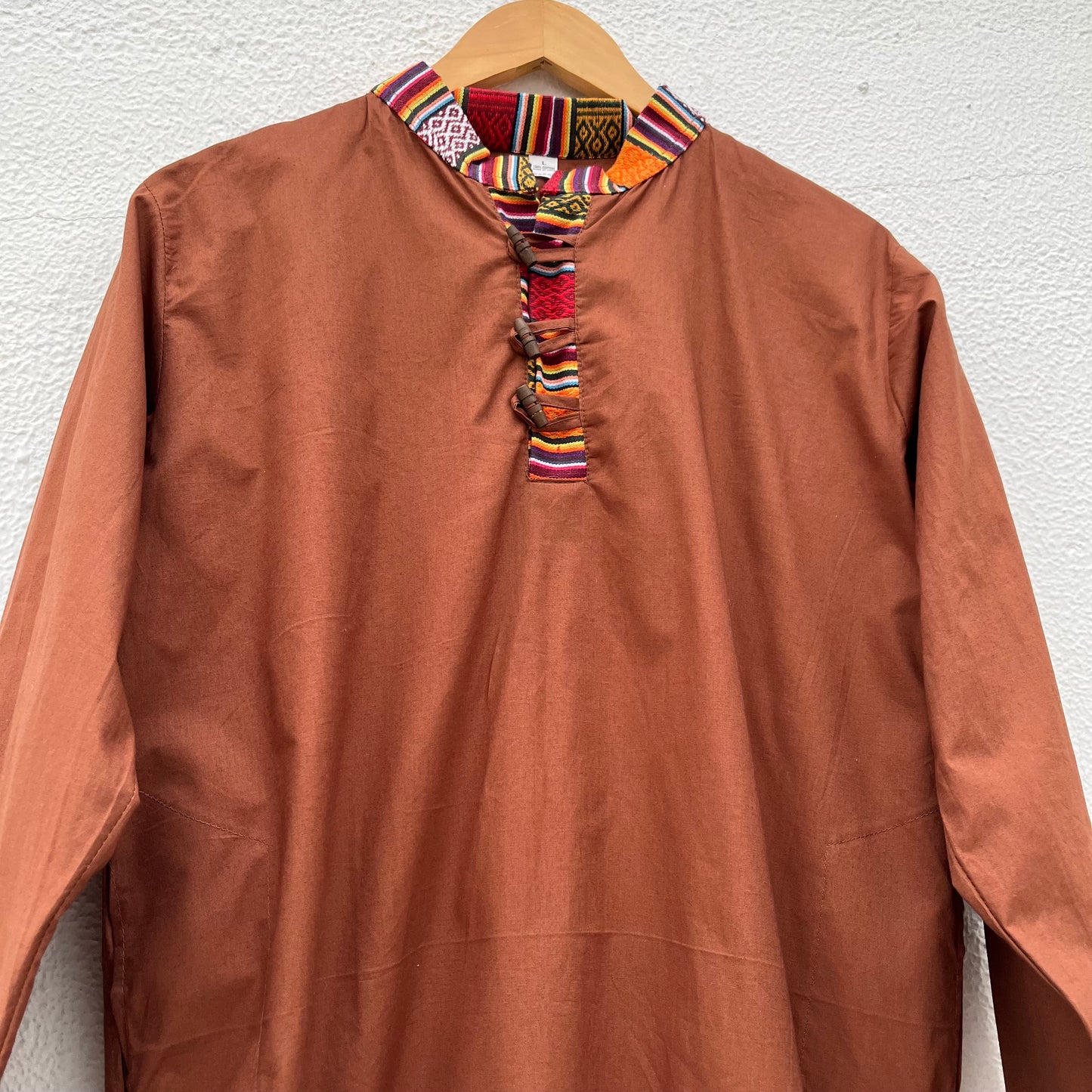 Nepali Kurta - Brown