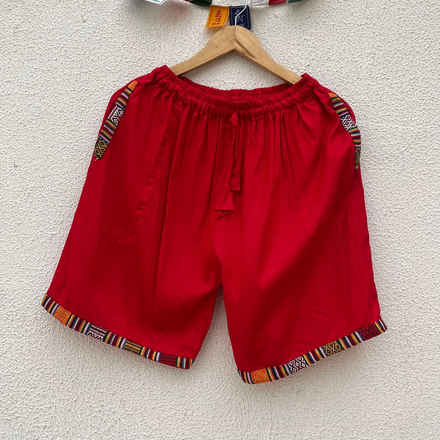 Pahadi Shorts - Red