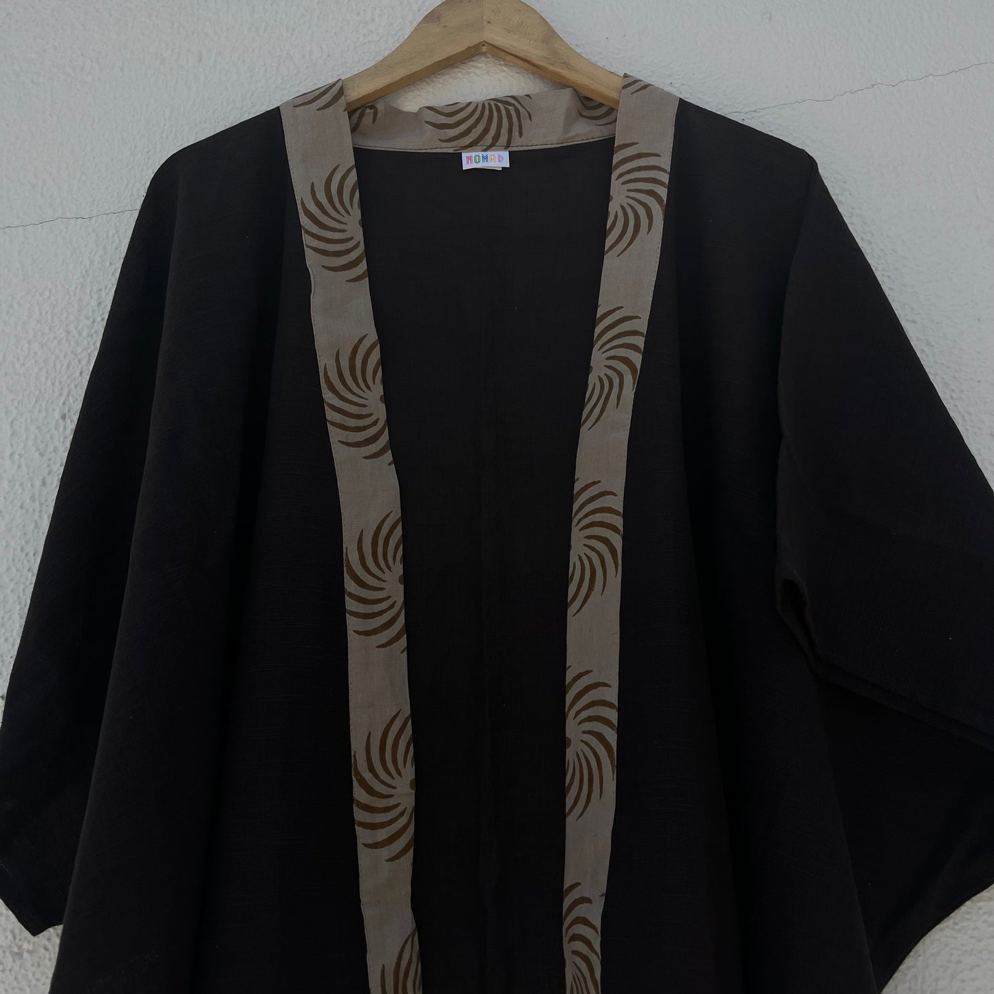 Arika Cotton Shrug- Brown