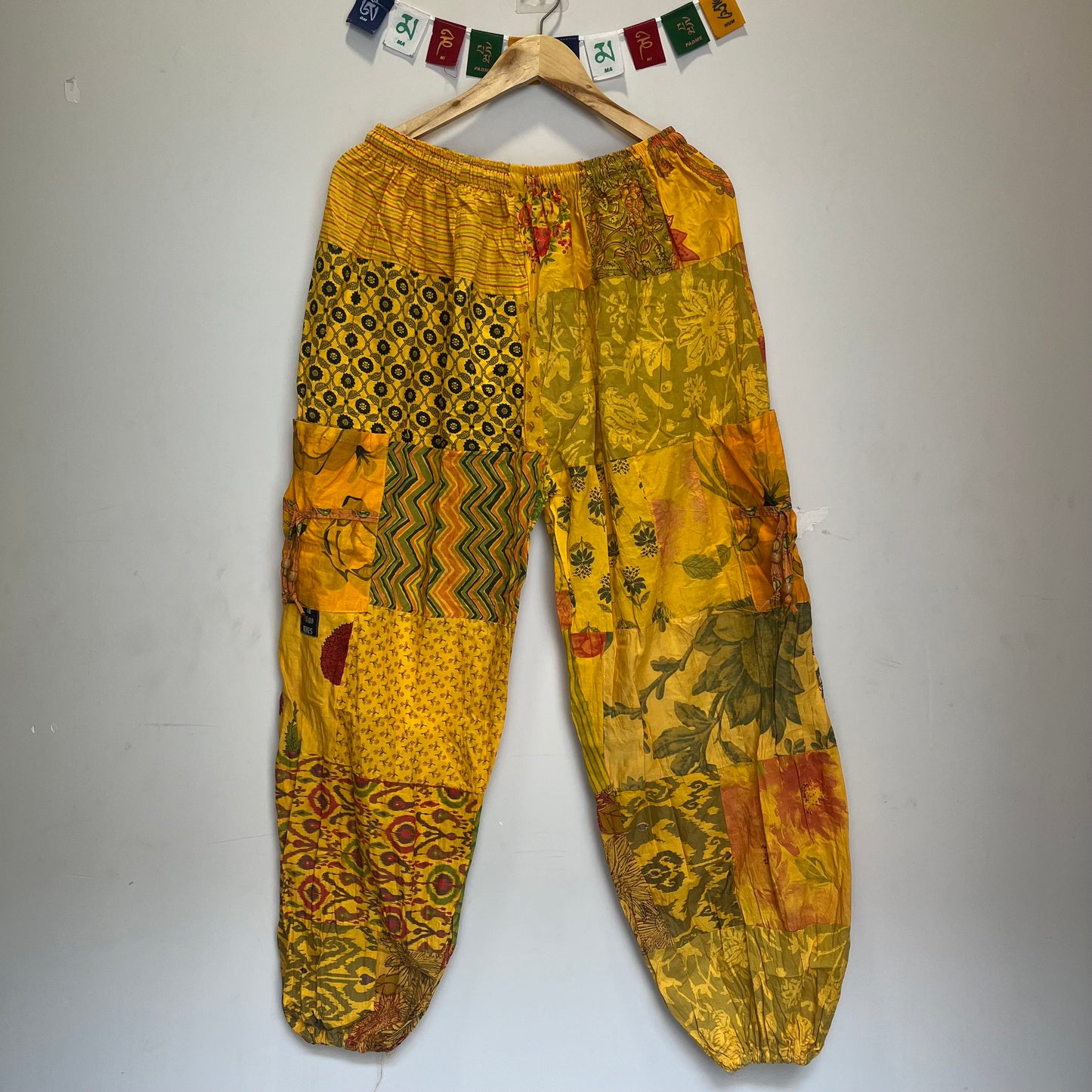 Patchwork Pants - Sunflower