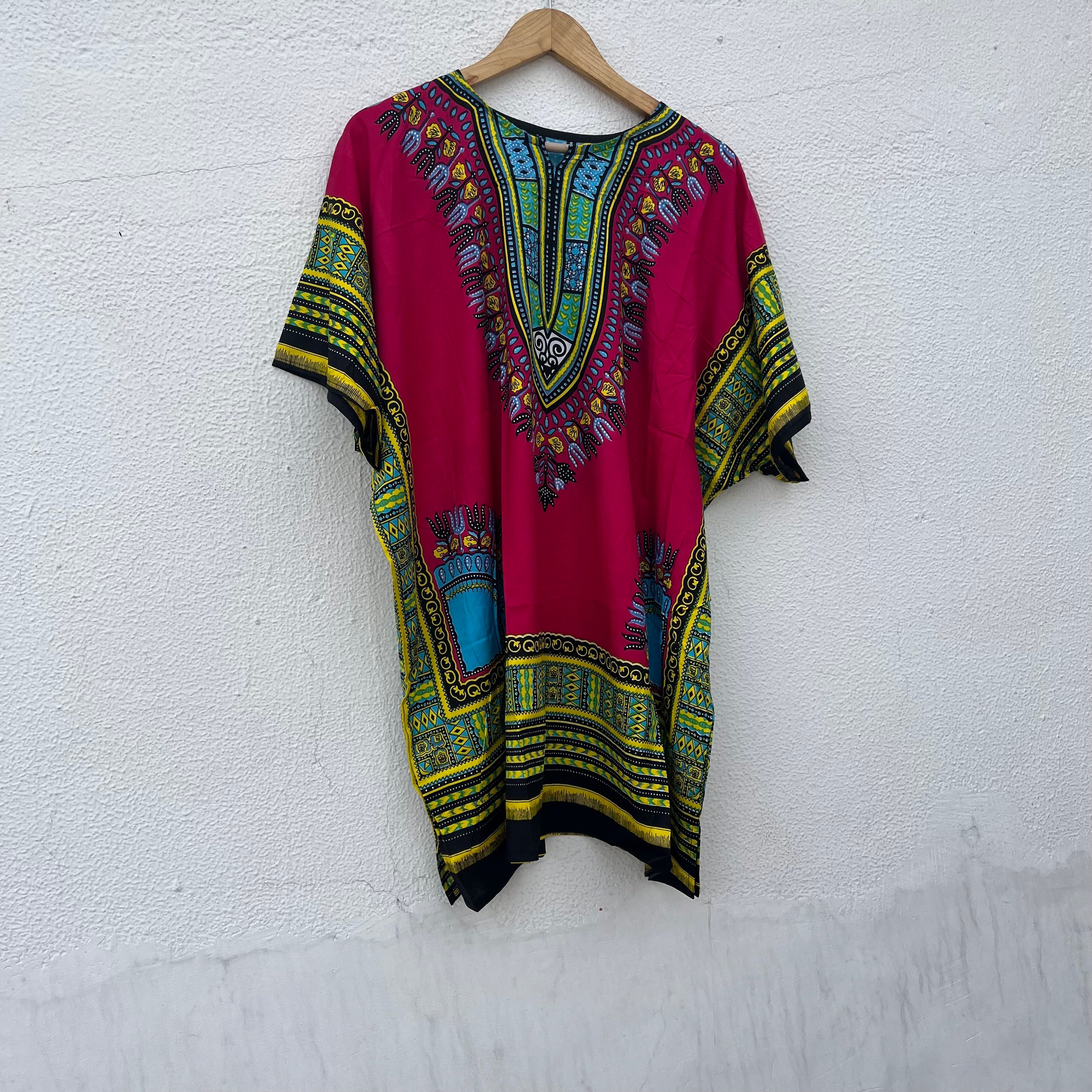 Dashiki Shirt - Pink