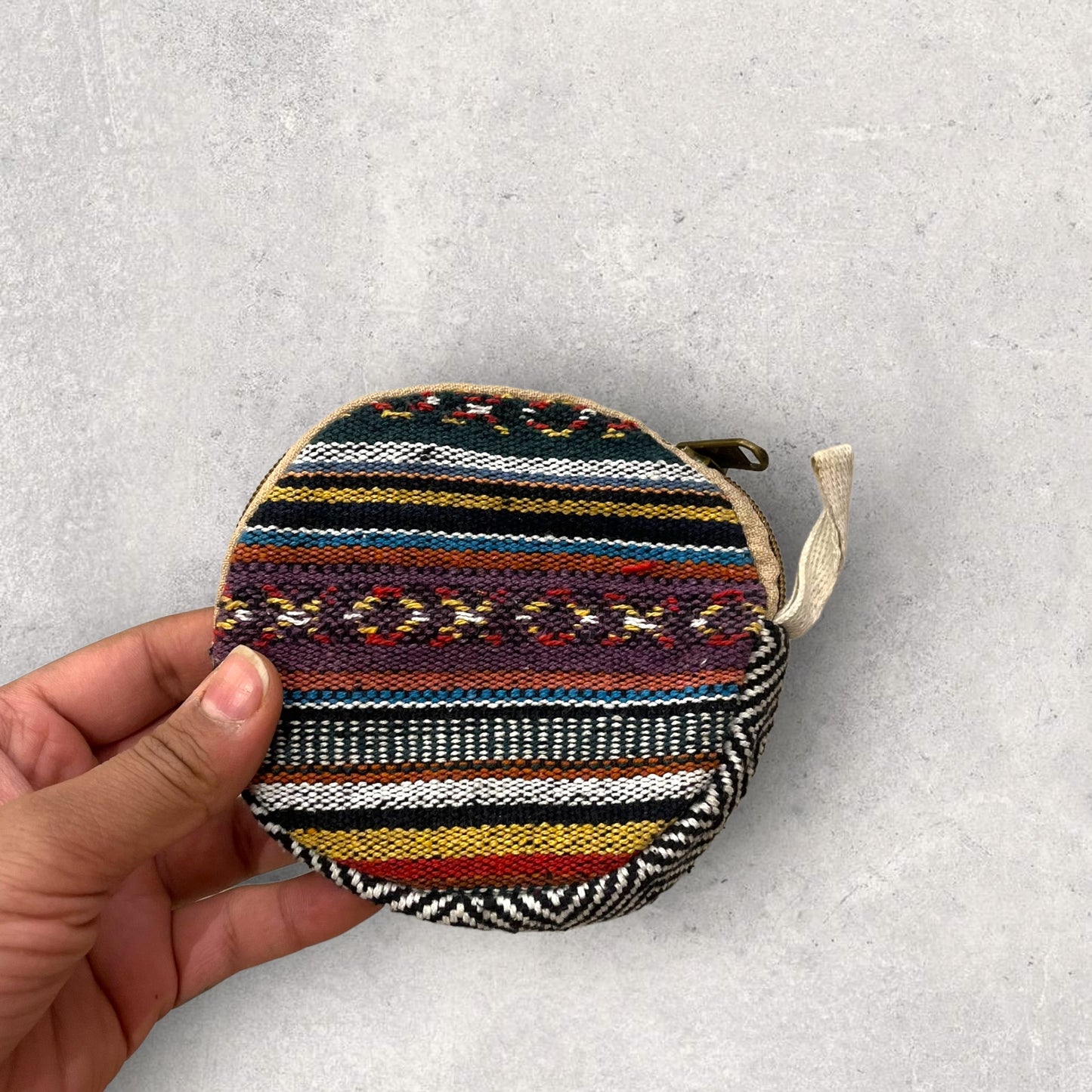 Mini Hemp Pouch (Round)