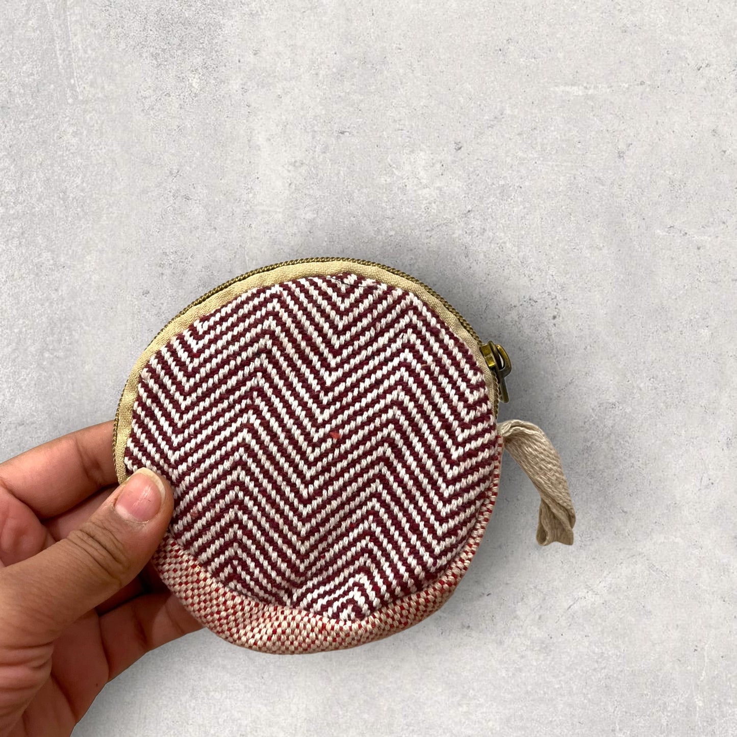 Mini Hemp Pouch (Round)