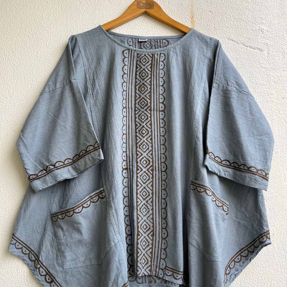 Bairan Cotton Top- Grey