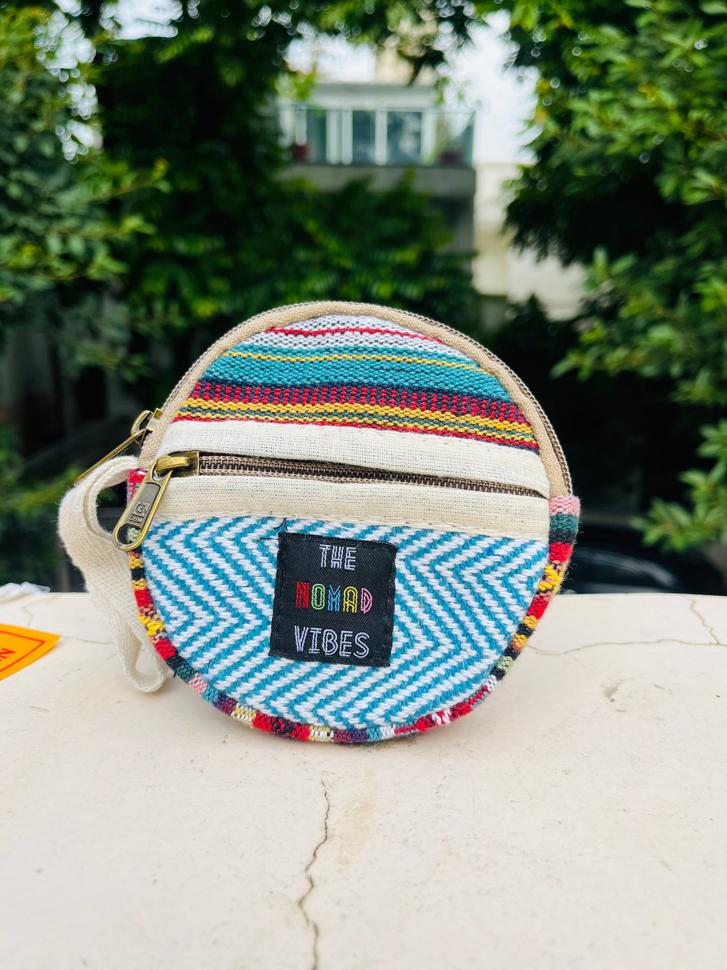 Mini Hemp Pouch (Round)