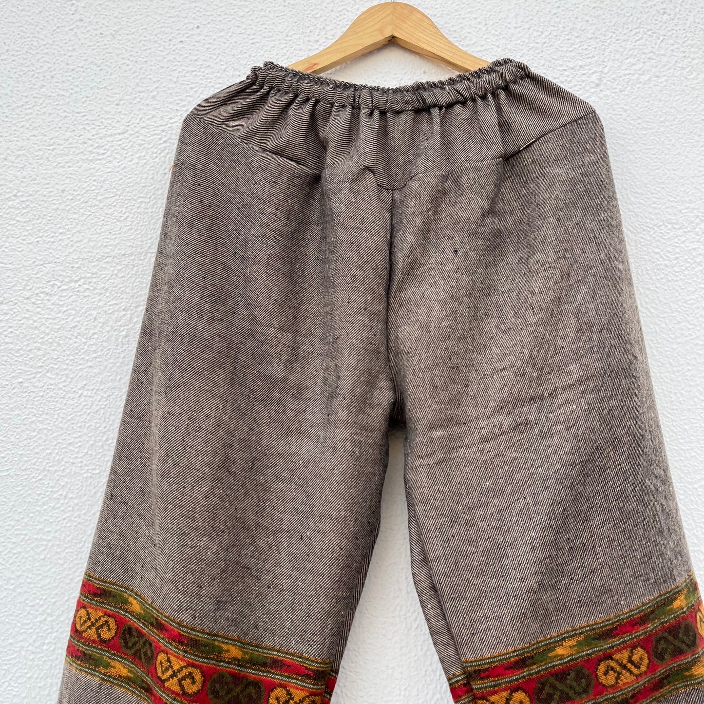 Combo Set - 3 Patti Poncho + 3 Patti Pants (Brown)