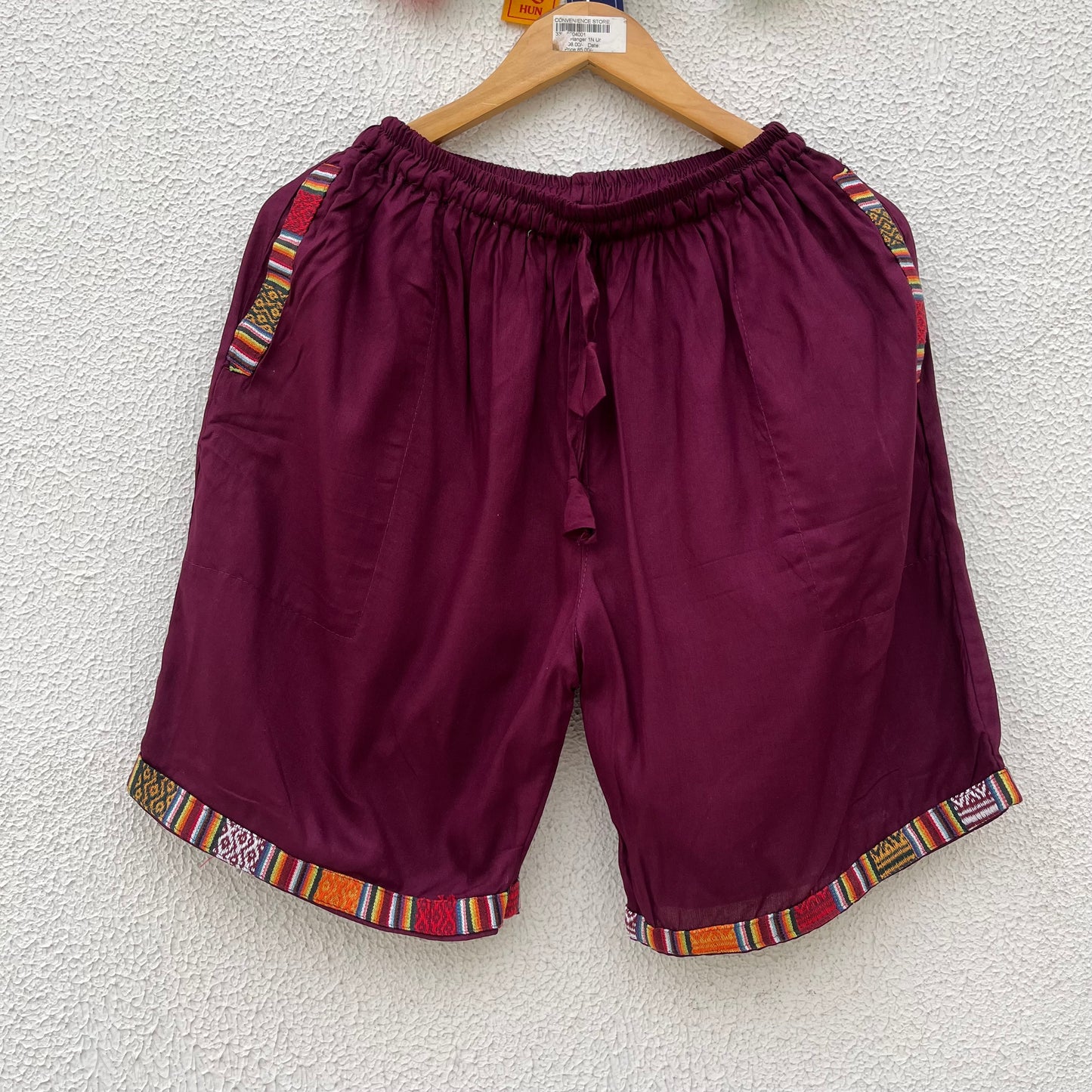 Pahadi Shorts - Wine