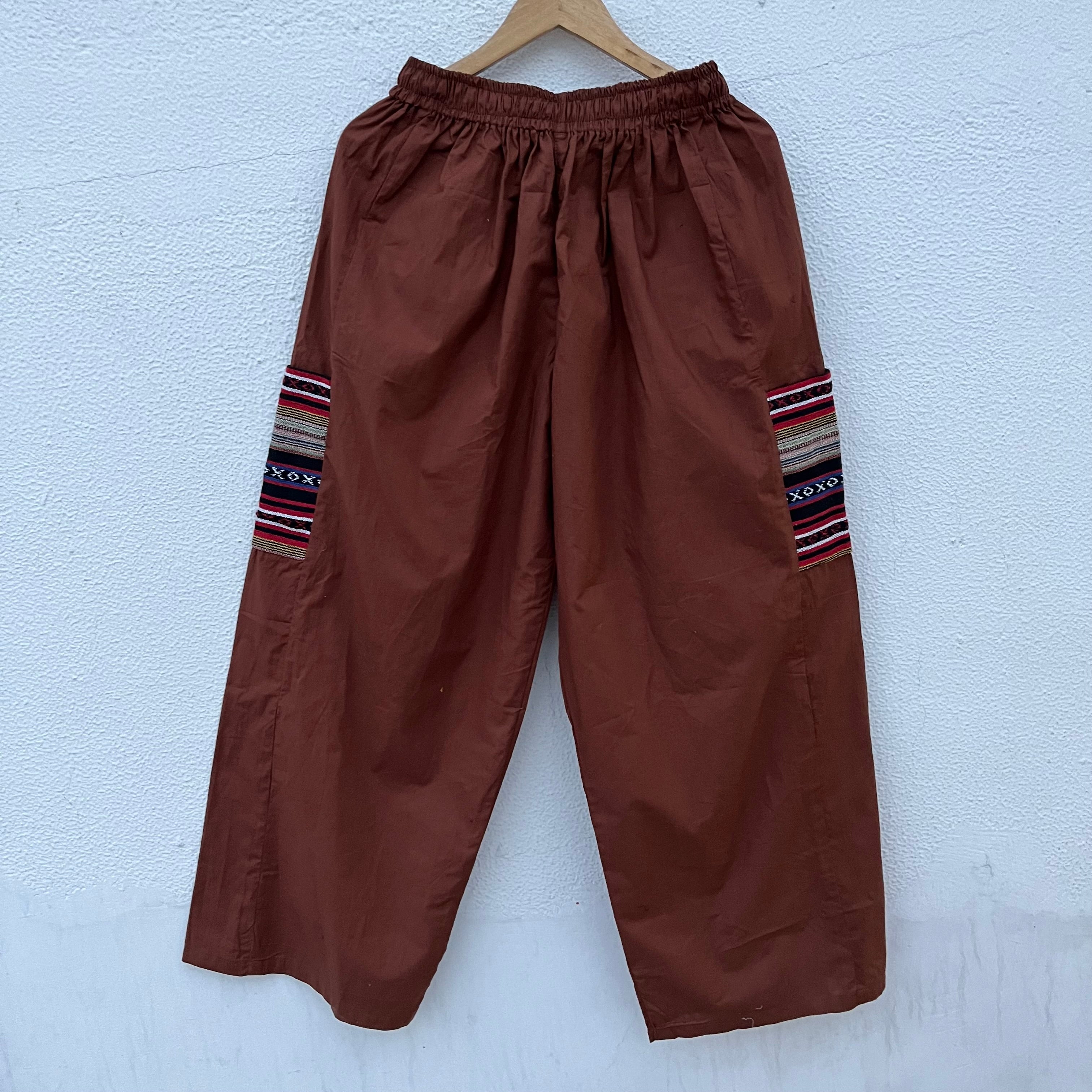 Pahadi Boho Pants - Brown