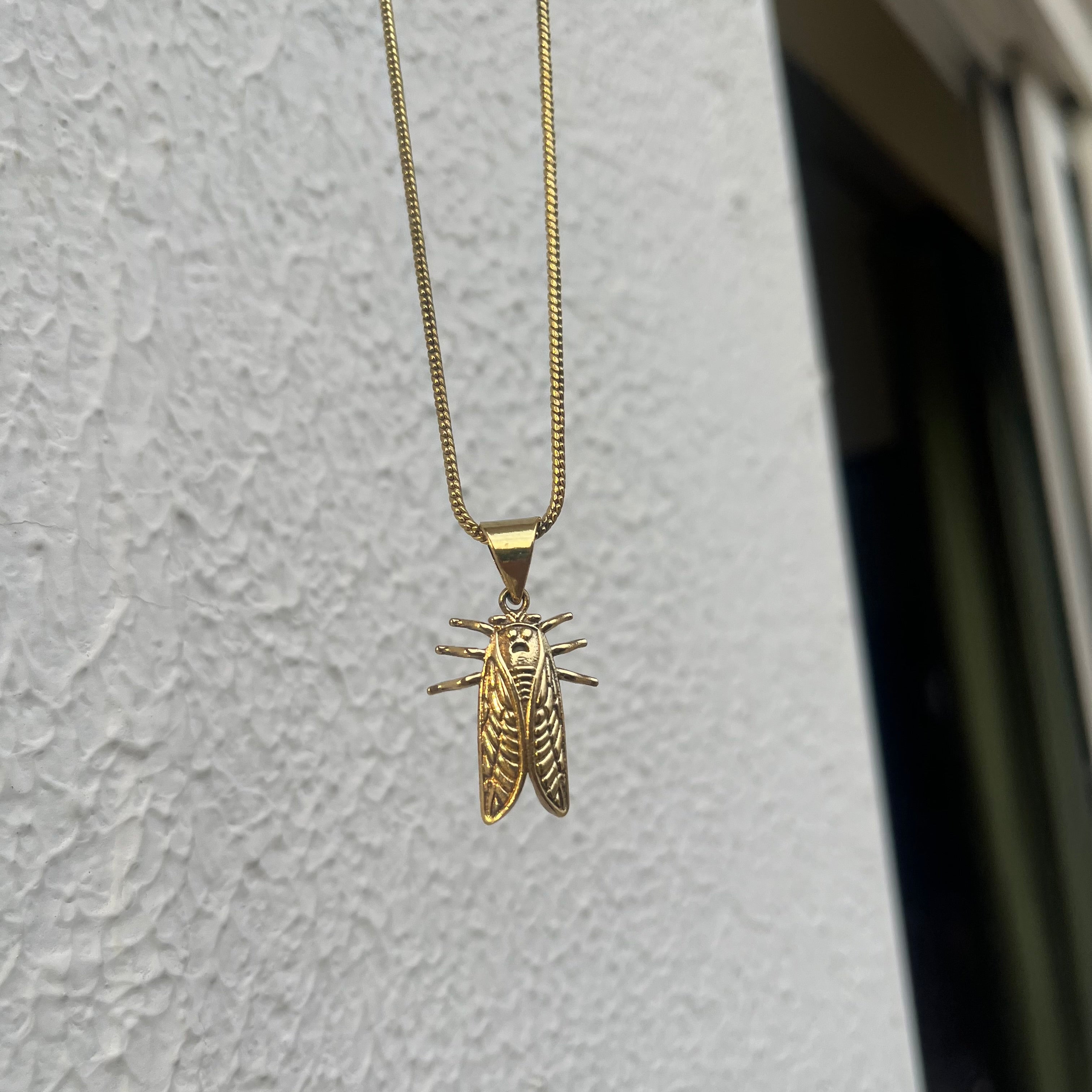 Bug Pendant & Chain