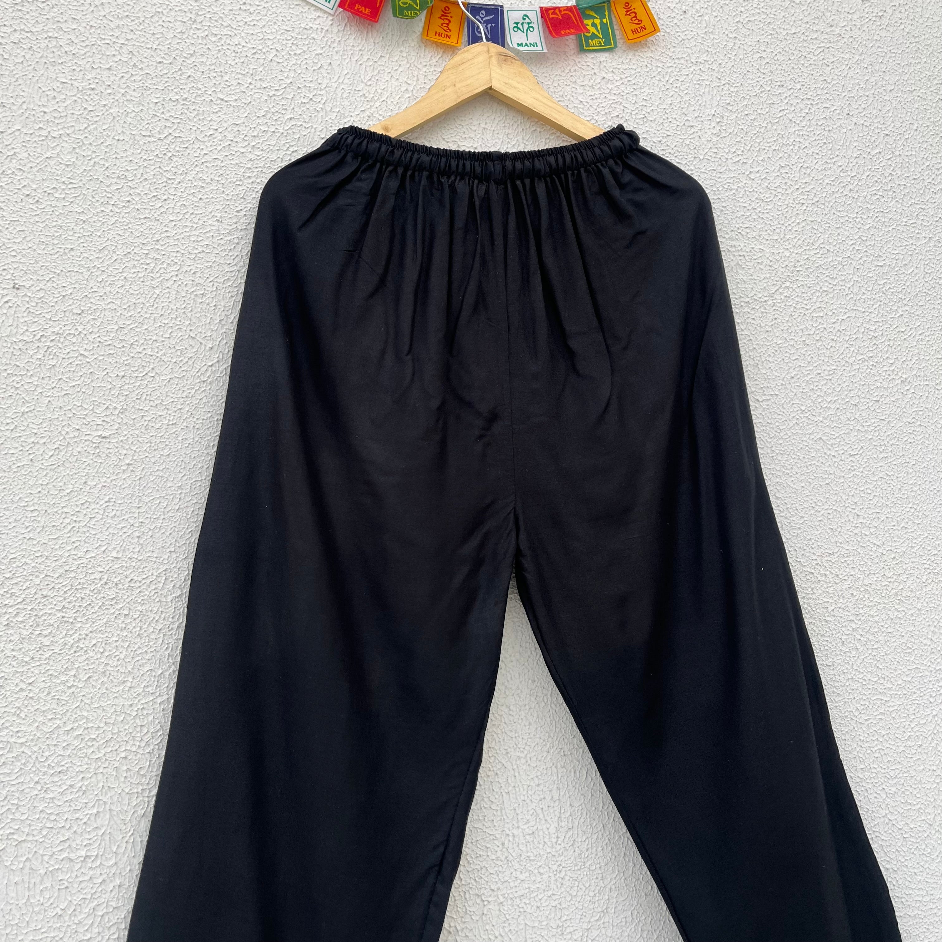 7 Chakra Pants - Black (Multicolour)
