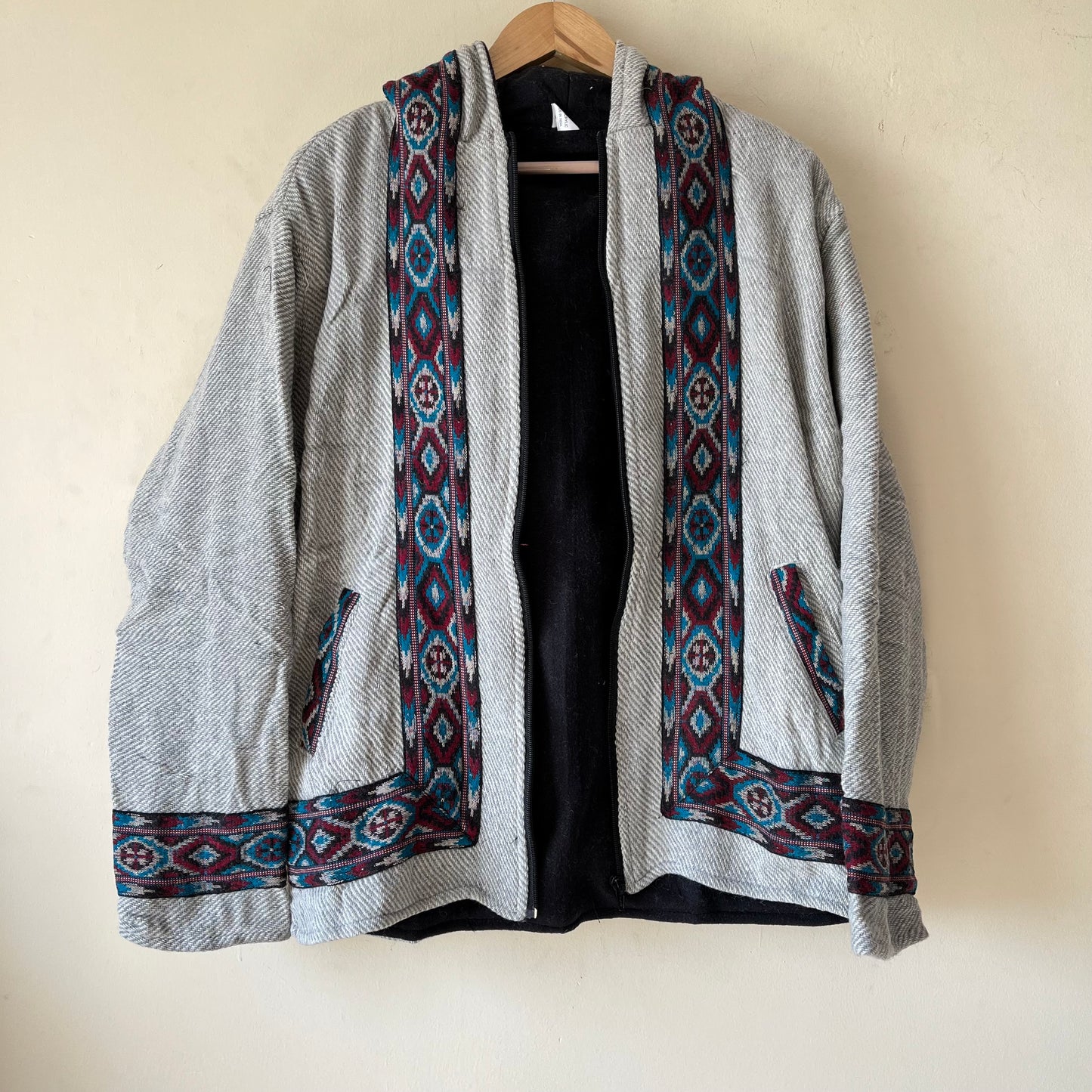 Himachali Jacket - Light Grey