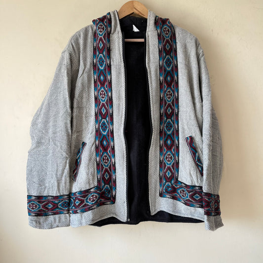 Himachali Jacket - Light Grey