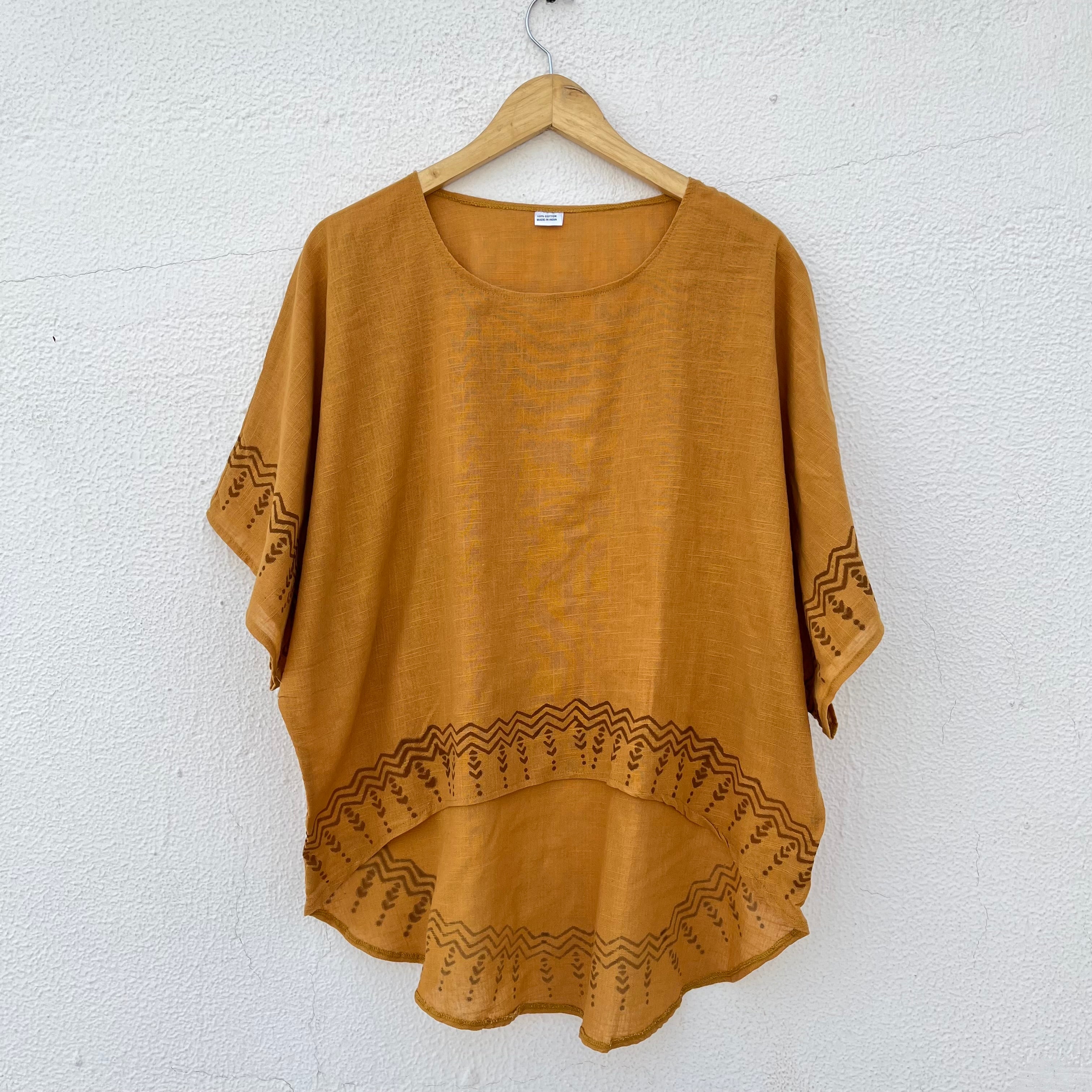 MiMi Cotton Co-ord Set - Mustard