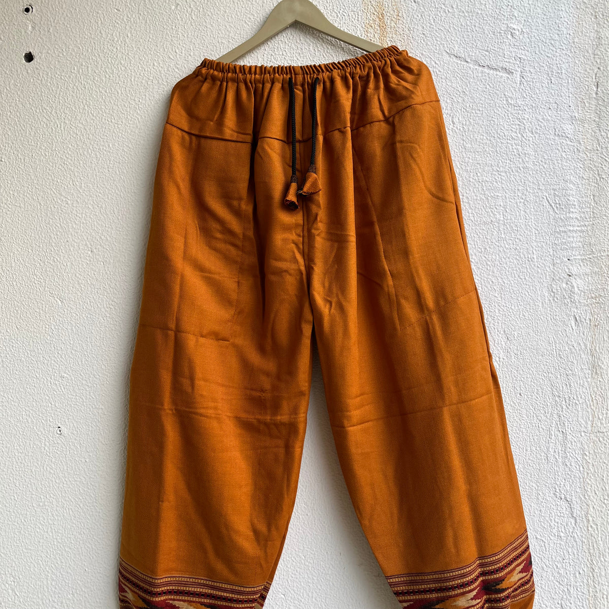 Woollen Pahadi Kullu Pants- Mustard