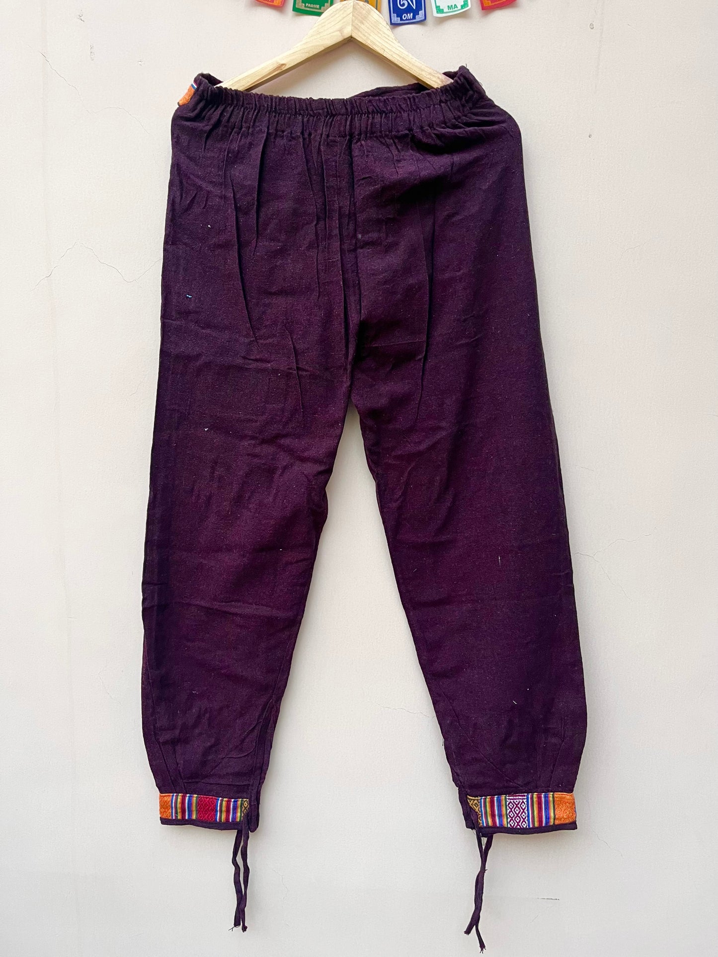 Nepali Pants - Maroon