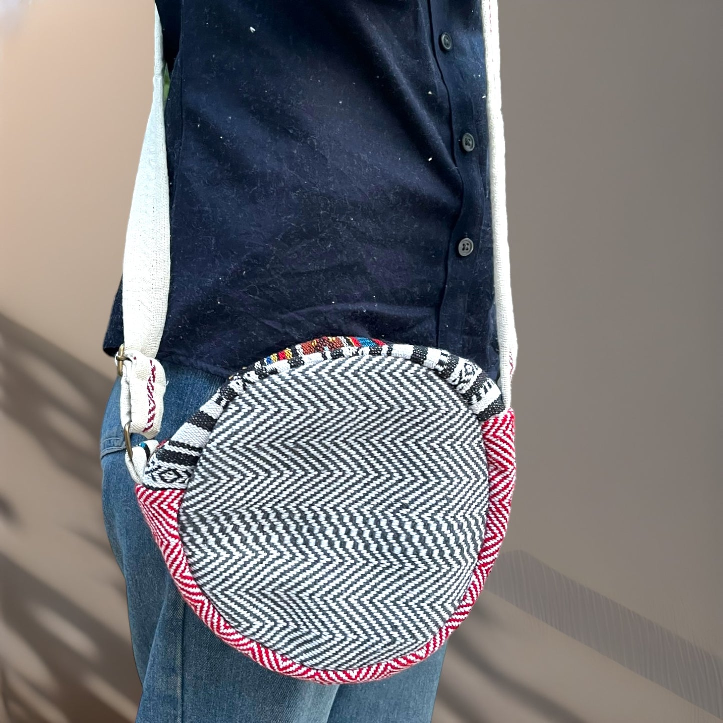 Round Sling Bag