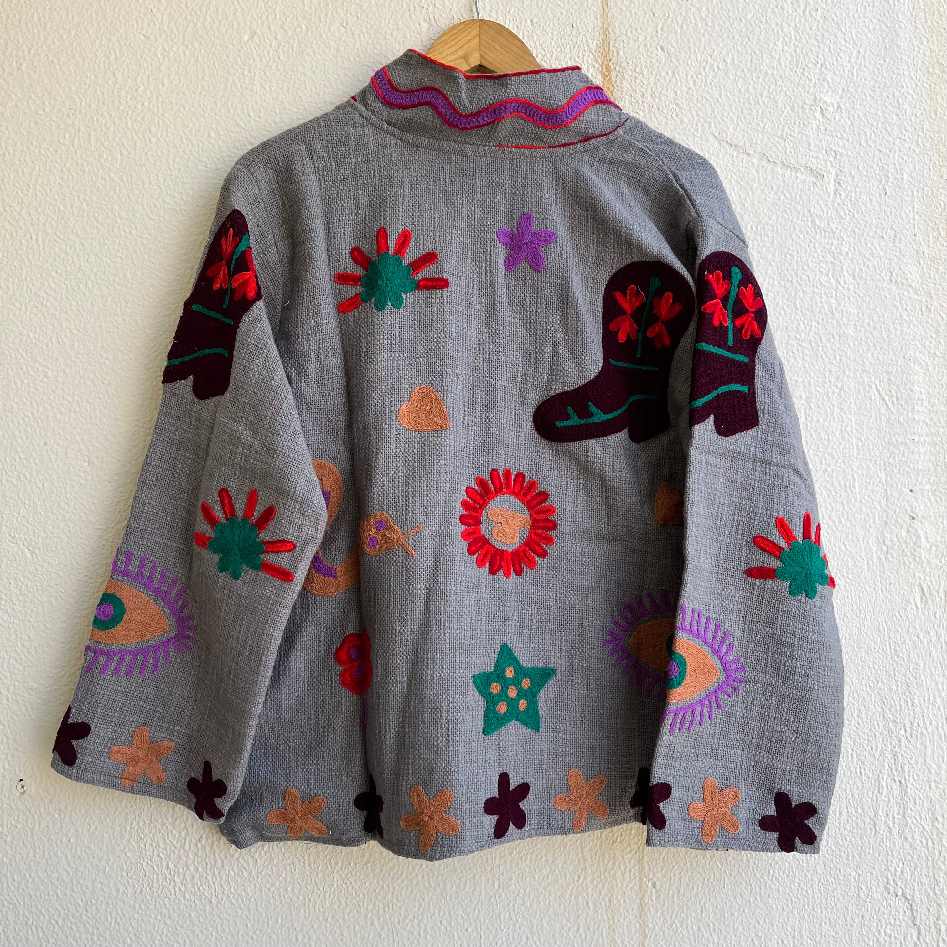 Jaipuri Thread Cotton Jacket