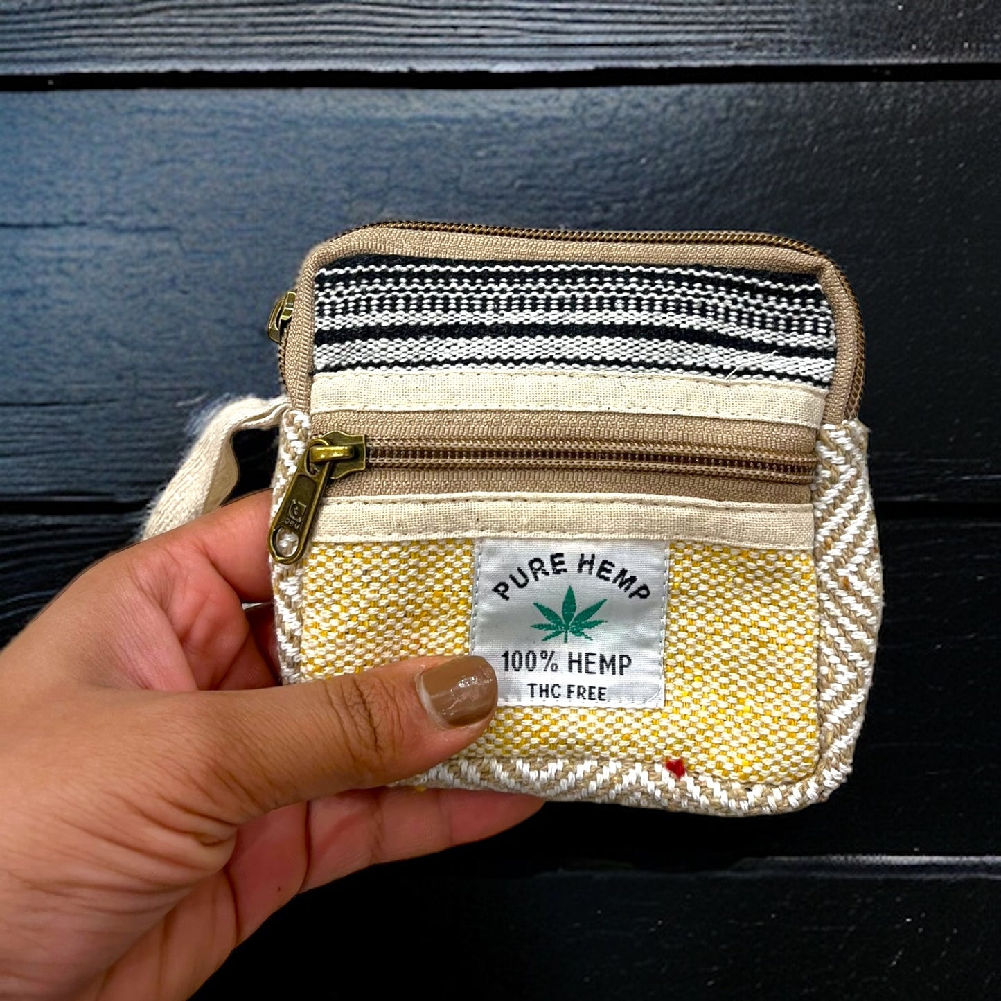 Mini Hemp Pouch (Square)