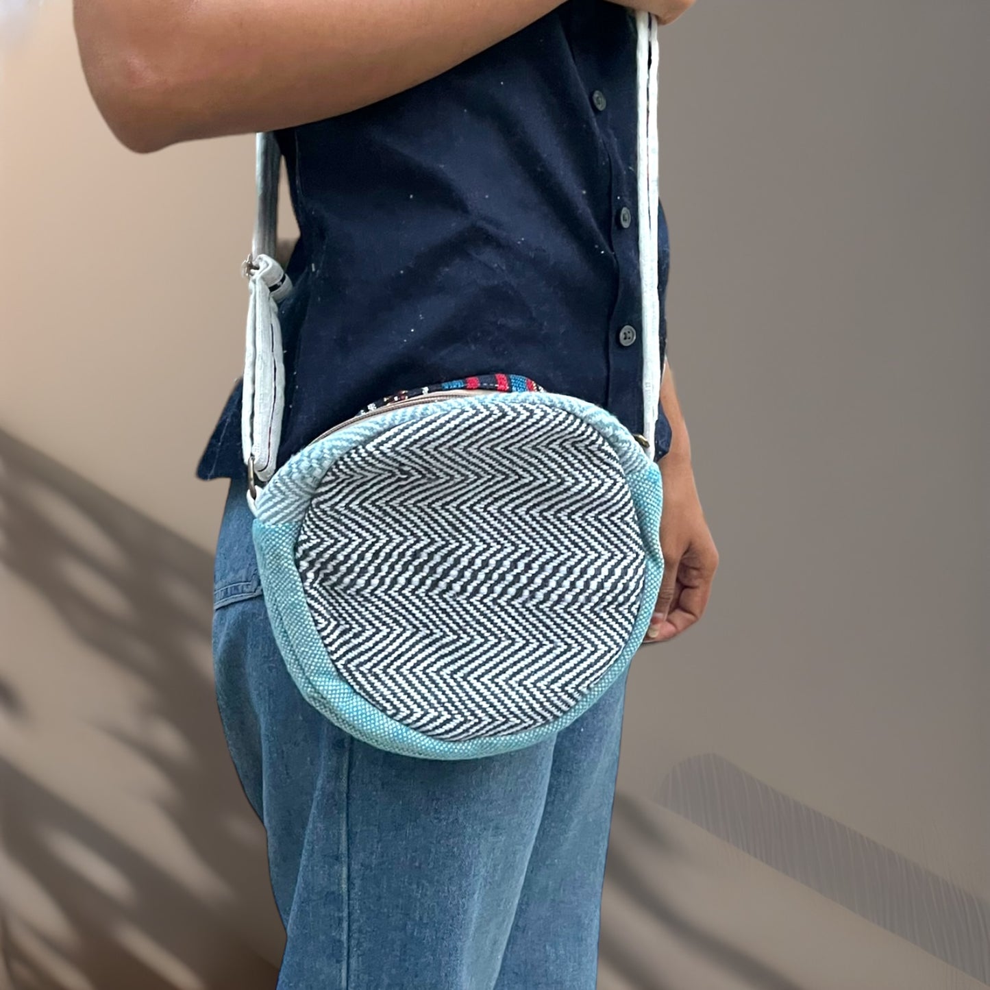 Round Sling Bag