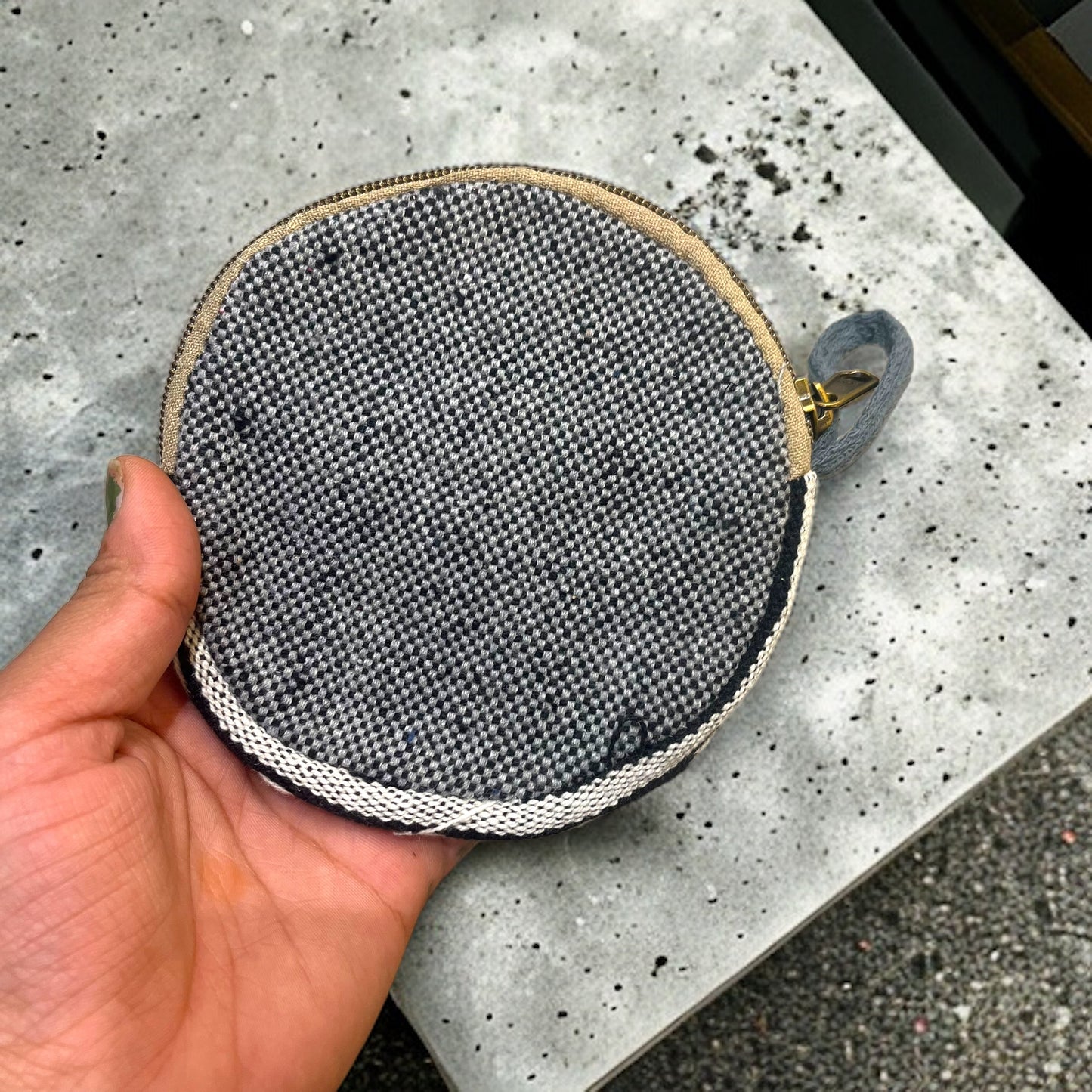 Mini Hemp Pouch (Round)