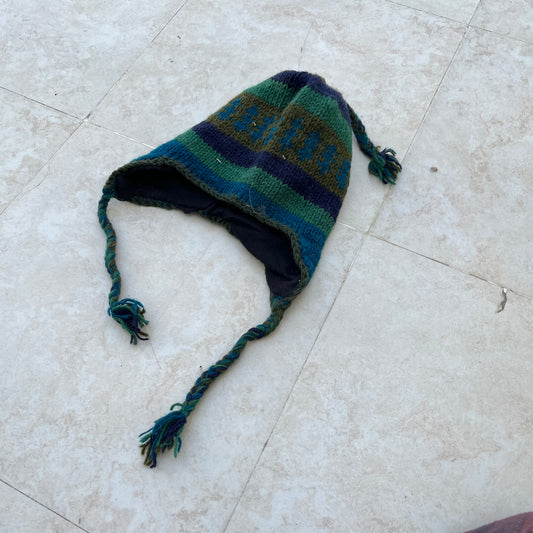 Winter Cap with braids