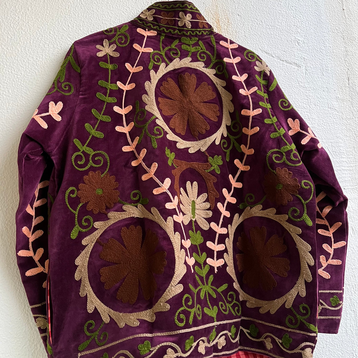 Jaipuri Thread Velvet Jacket