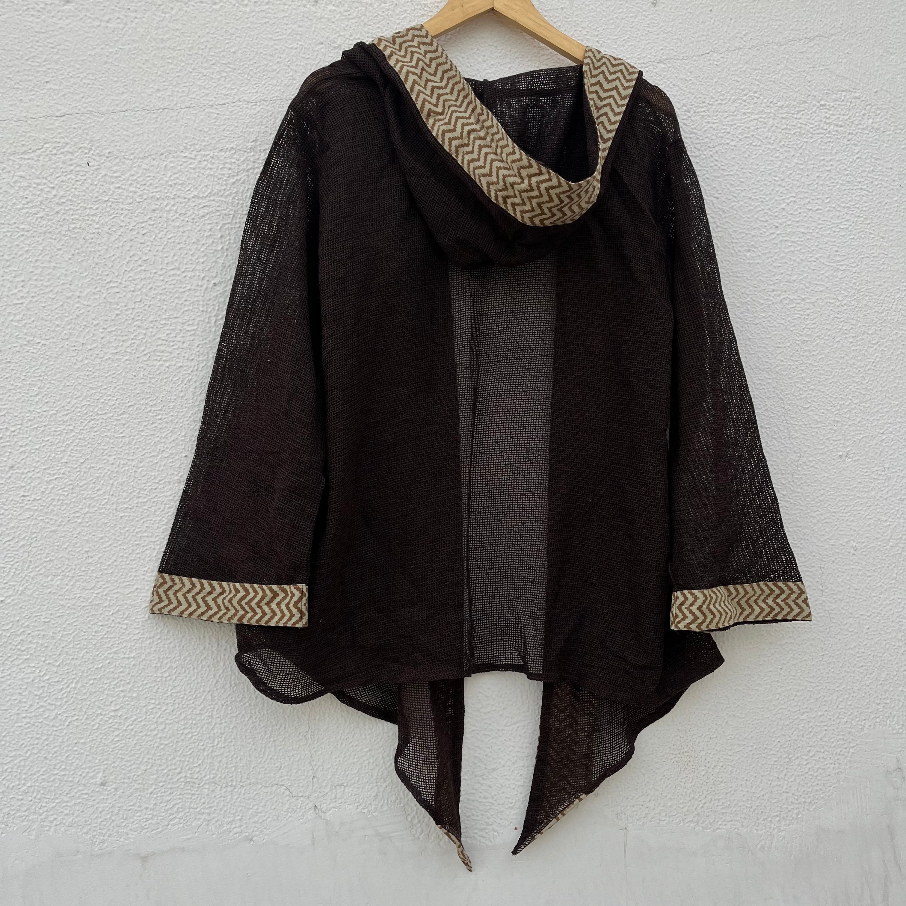 Kabira Cotton Shrug - Claywood Brown