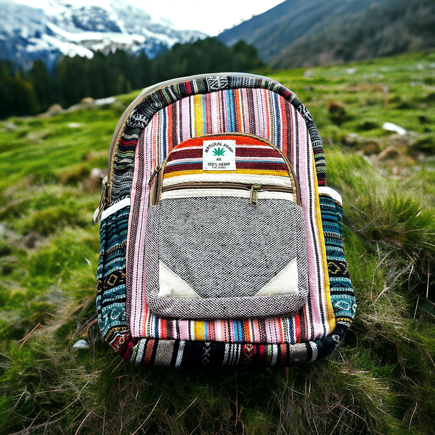 Small Hemp Backpack