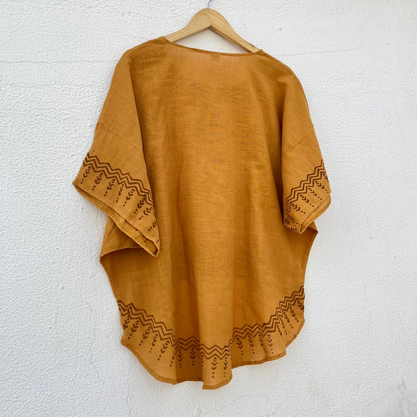Aawara Cotton Top- Mustard