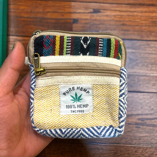 Mini Hemp Pouch (Square)