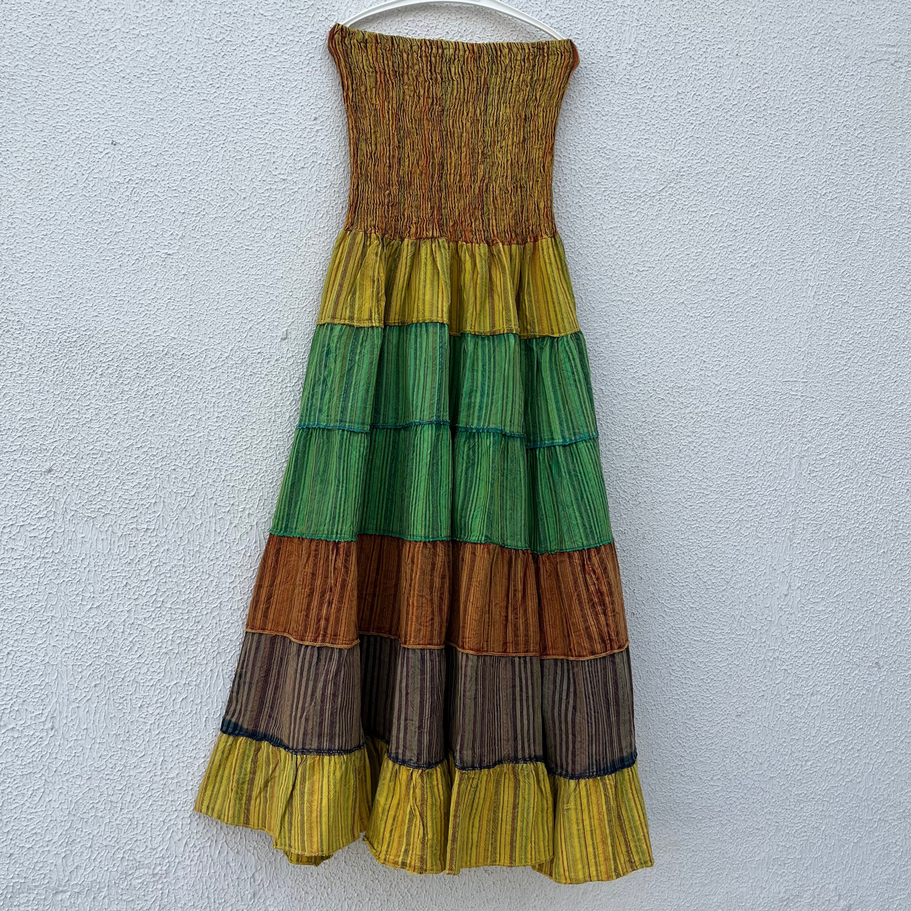 Boho Skirt - Sunflower
