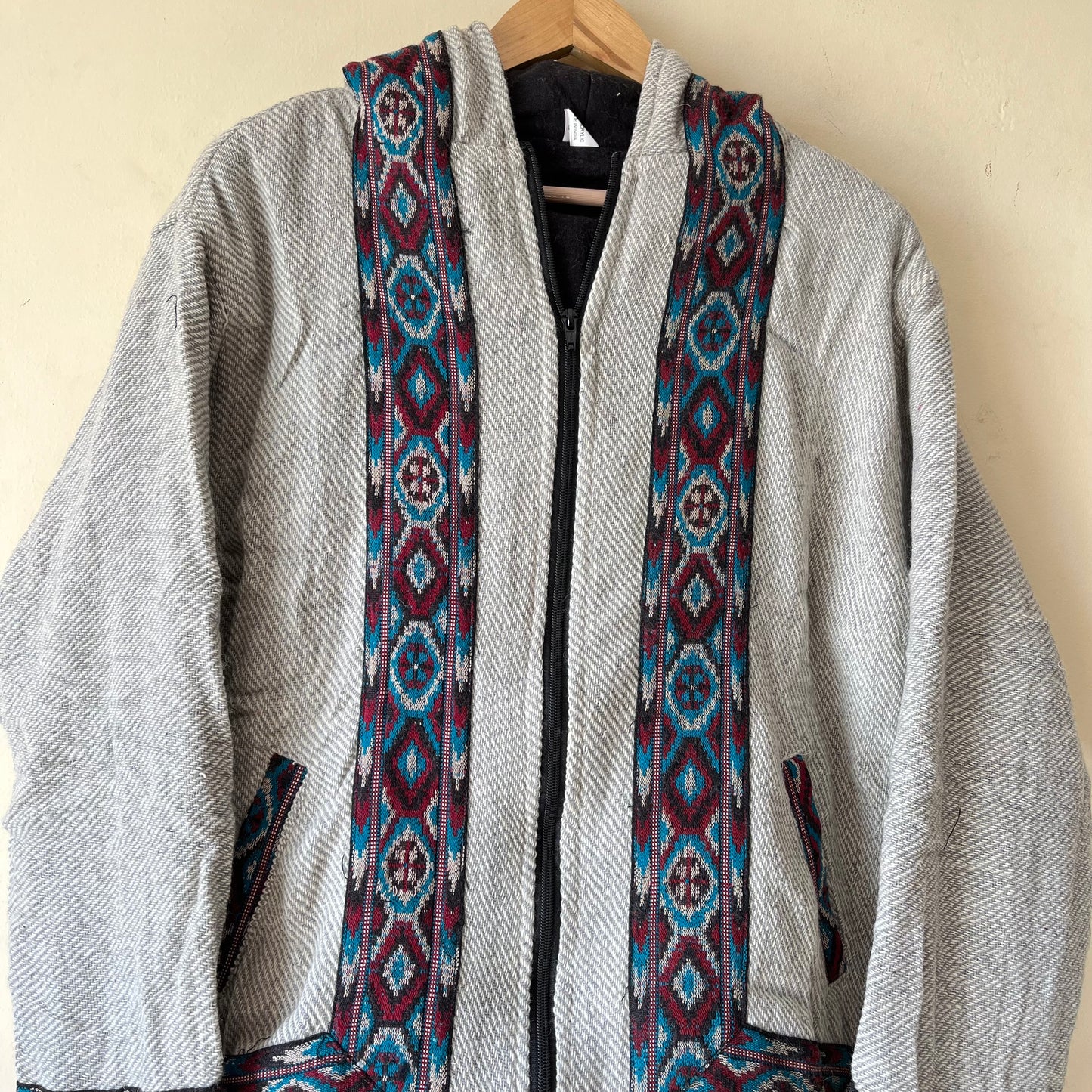 Himachali Jacket - Light Grey