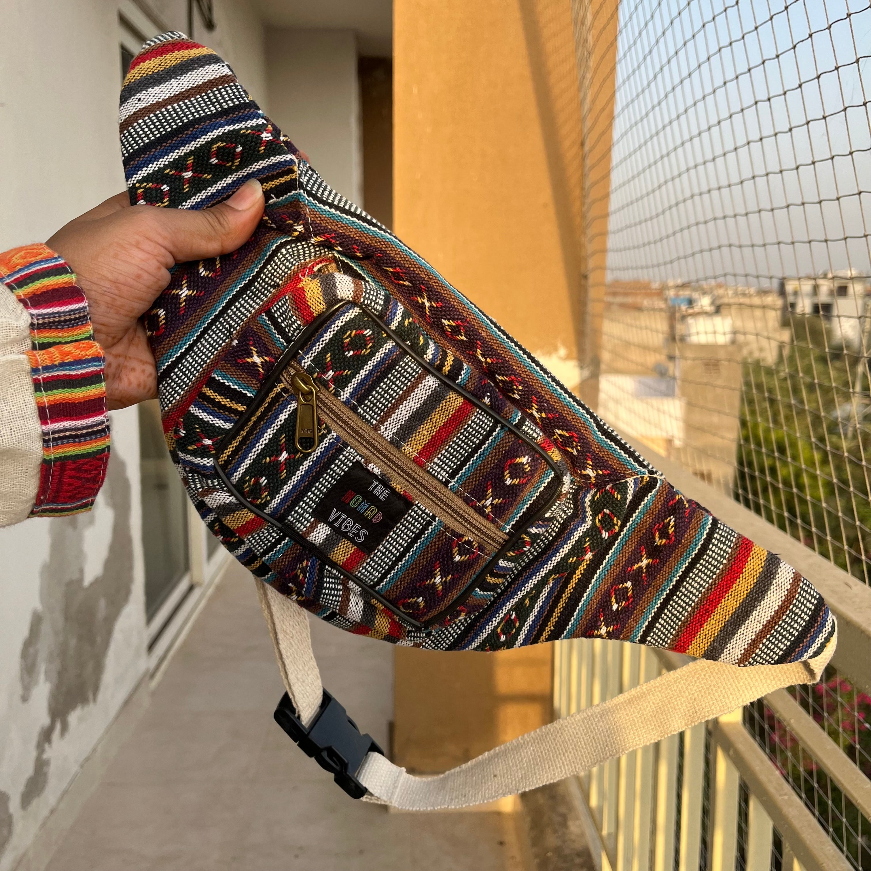 Hemp Waist Pouch