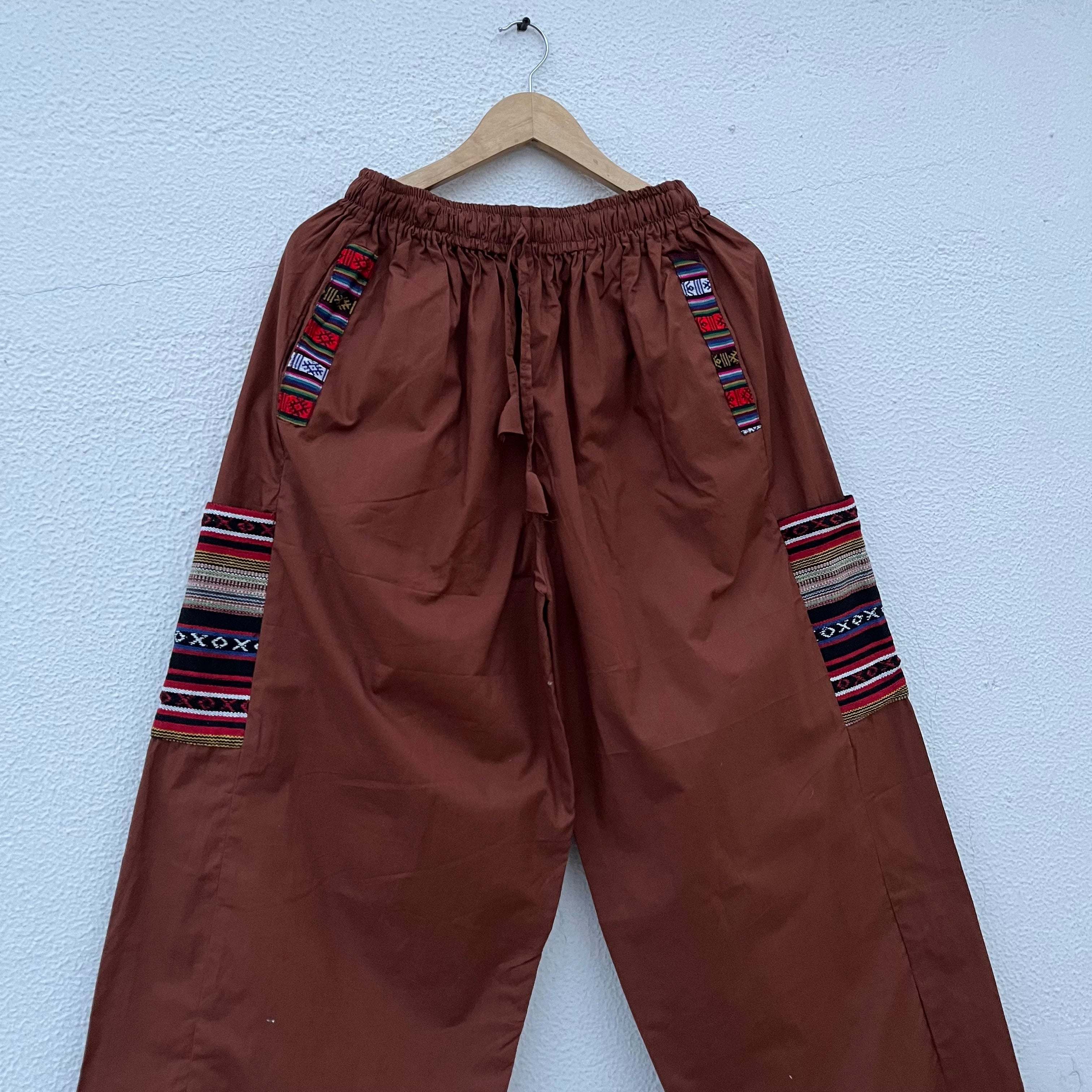 Pahadi Boho Pants - Brown