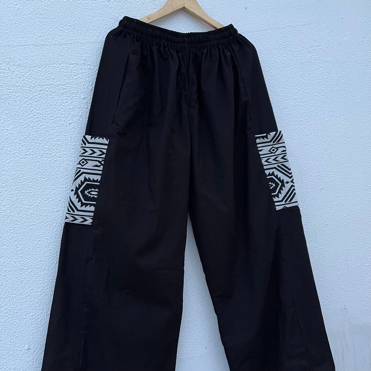 Pahadi Boho Pants - Black
