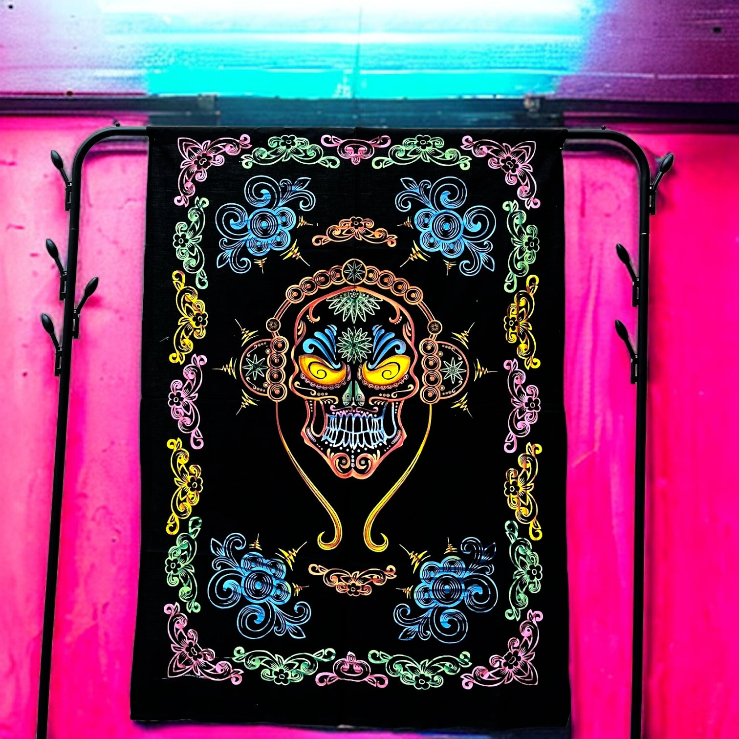 Skull Mystery Wall Tapestry