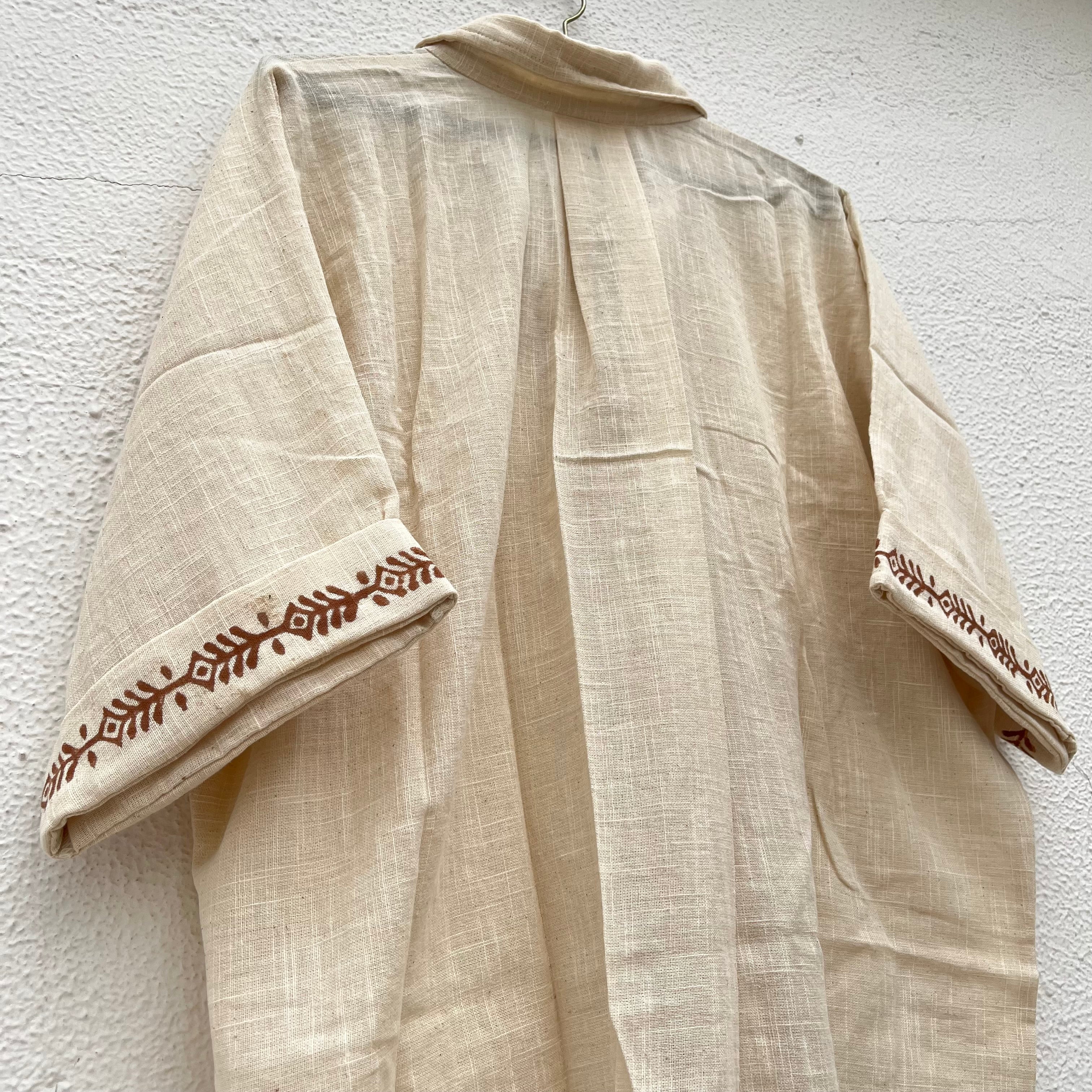 Rahgir Cotton Unisex Shirt 2.0 - Cream