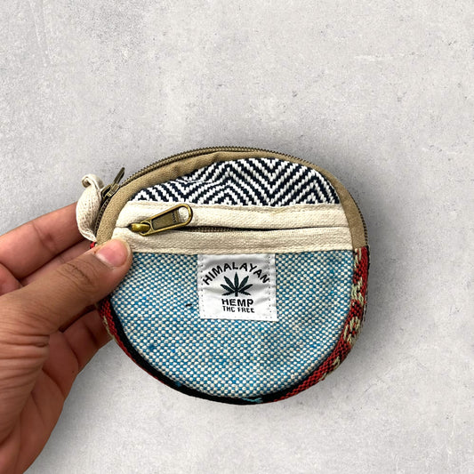 Mini Hemp Pouch (Round)