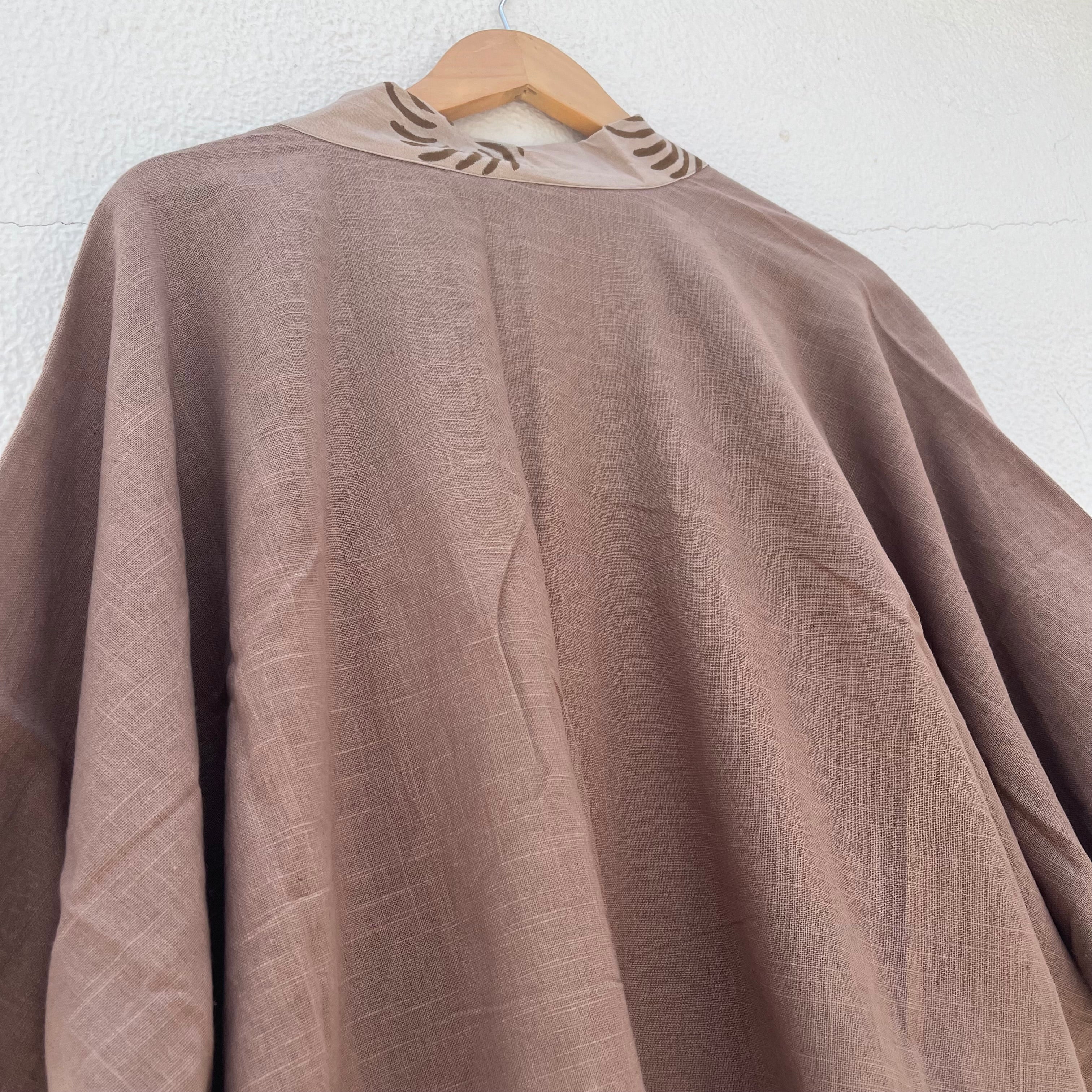 Arika Cotton Shrug- Light Sand