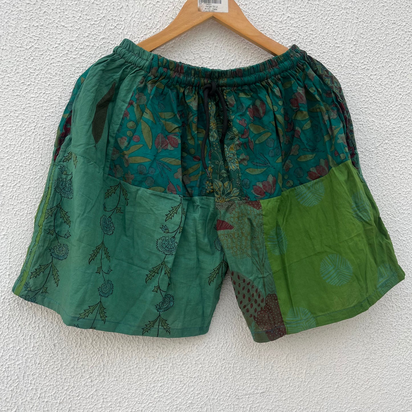 Patchwork Shorts - Forest