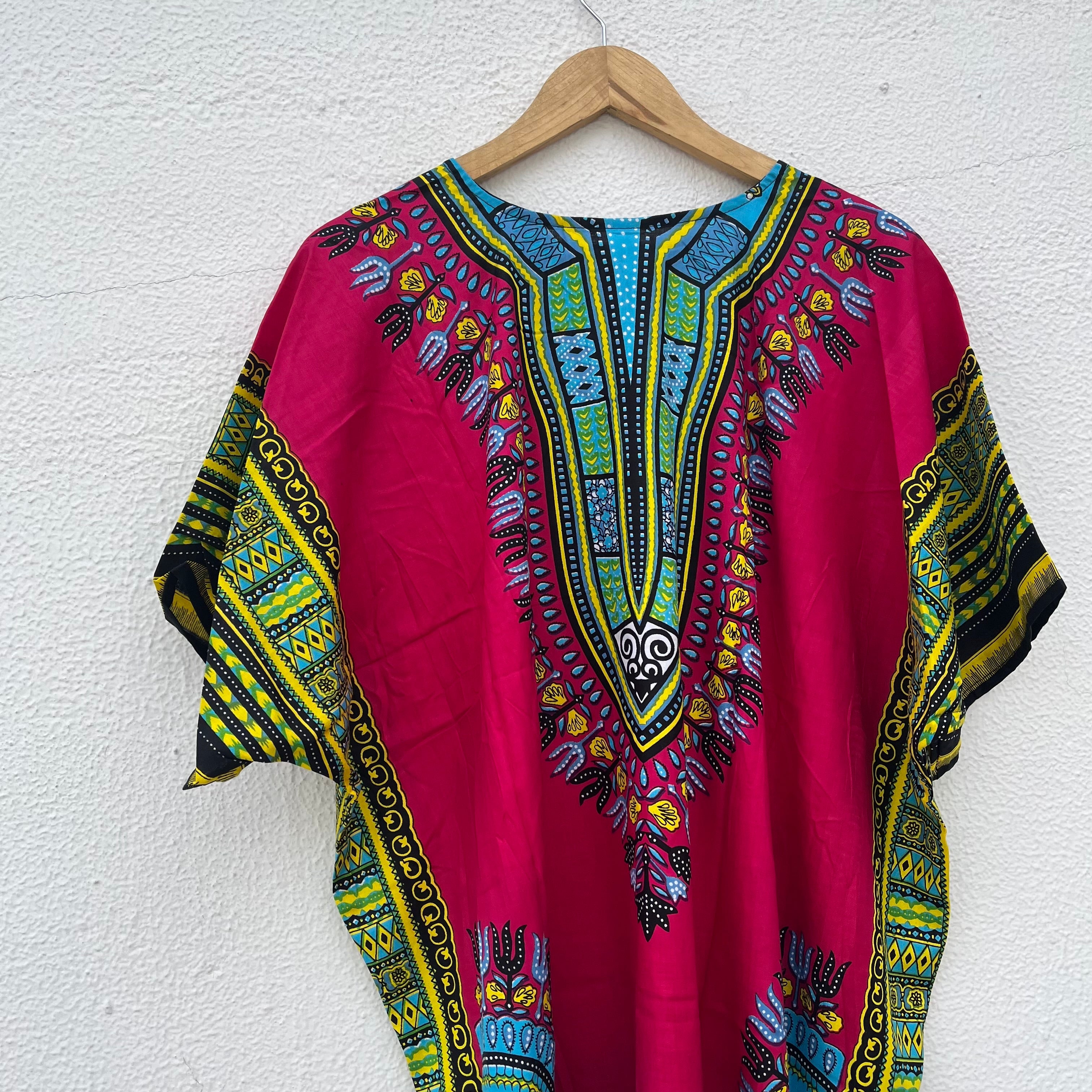 Dashiki Shirt - Pink