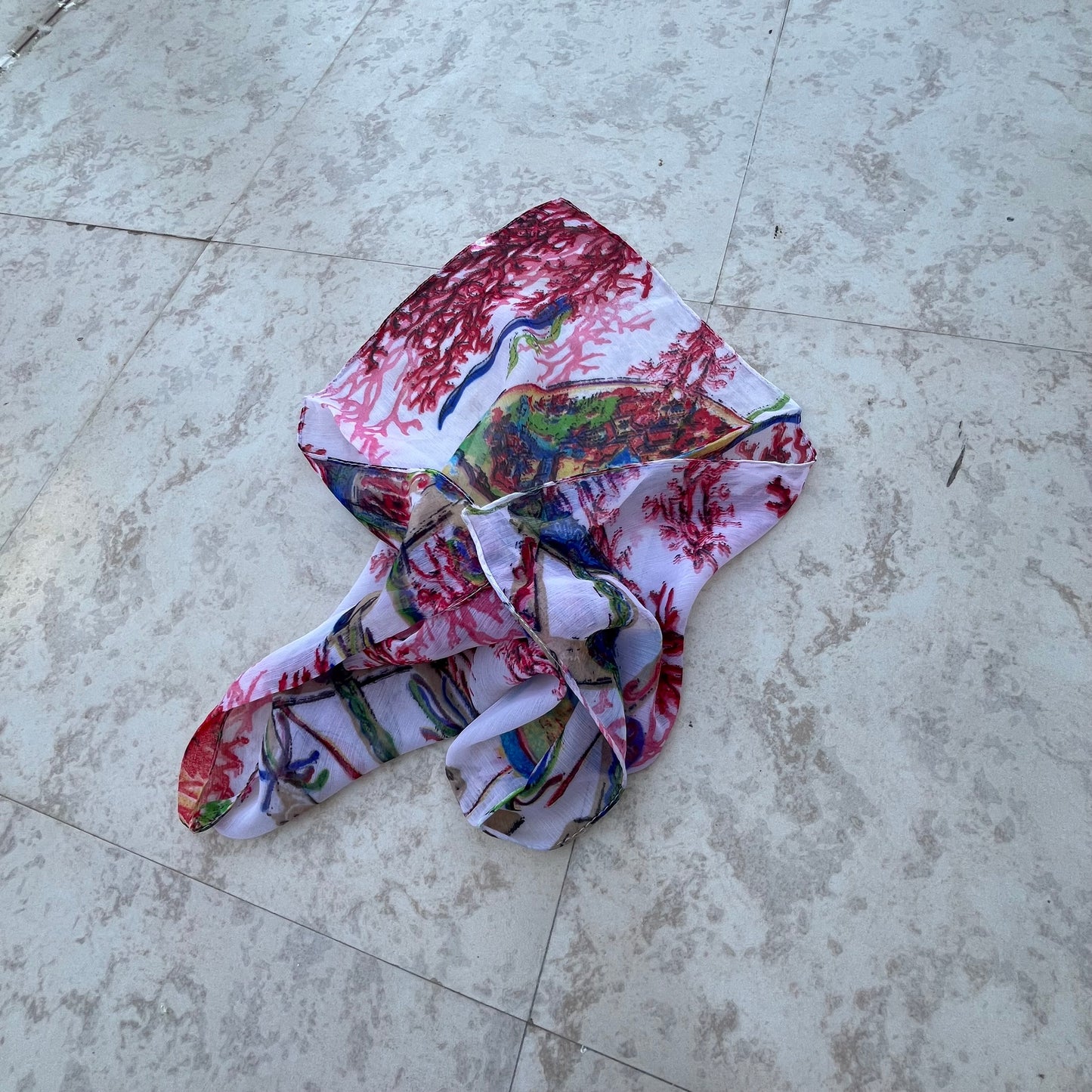 Chiffon Bandana : Multicolour